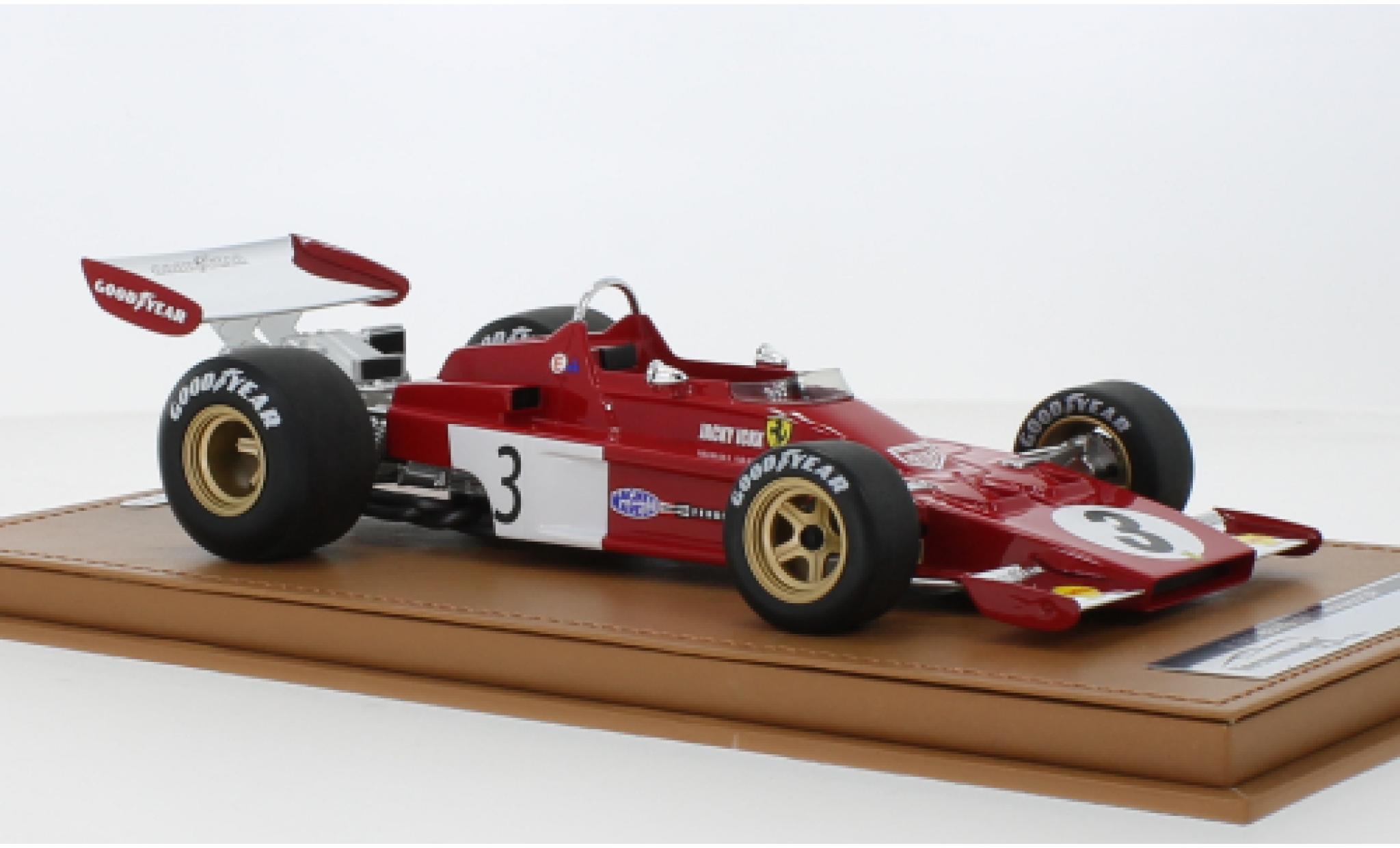 Ferrari 312 1/18 Tecnomodel B3-73 No.3 formule 1 GP Monaco 1973 modellino in miniatura