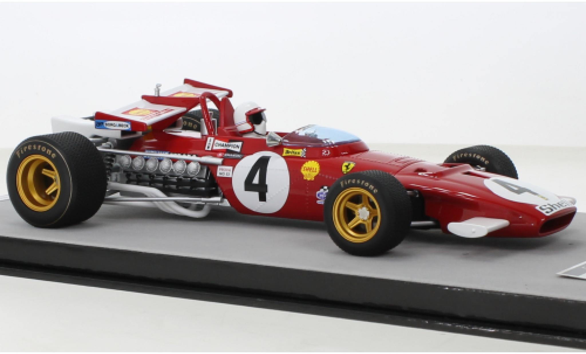Ferrari 312 1/18 Tecnomodel B No.4 Formel 1 GP Italien 1970 modellino in miniatura