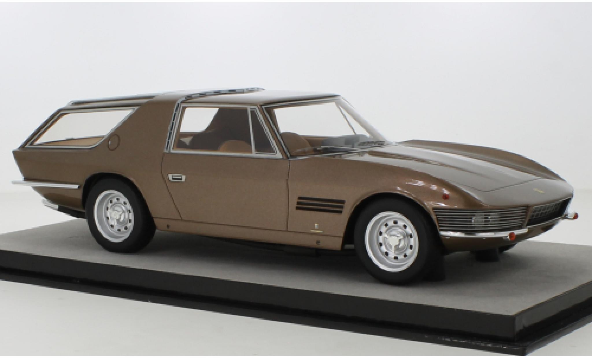 Ferrari 330 1/18 Tecnomodel GT 2+2 Shooting Brake metallise brun 1967 modellino in miniatura