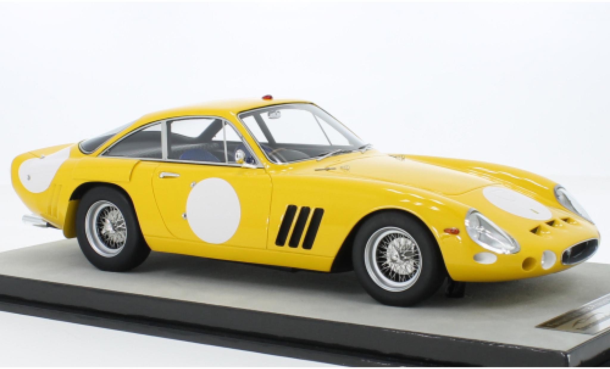Ferrari 330 1/18 Tecnomodel LMB giallo RHD 1963 modellino in miniatura