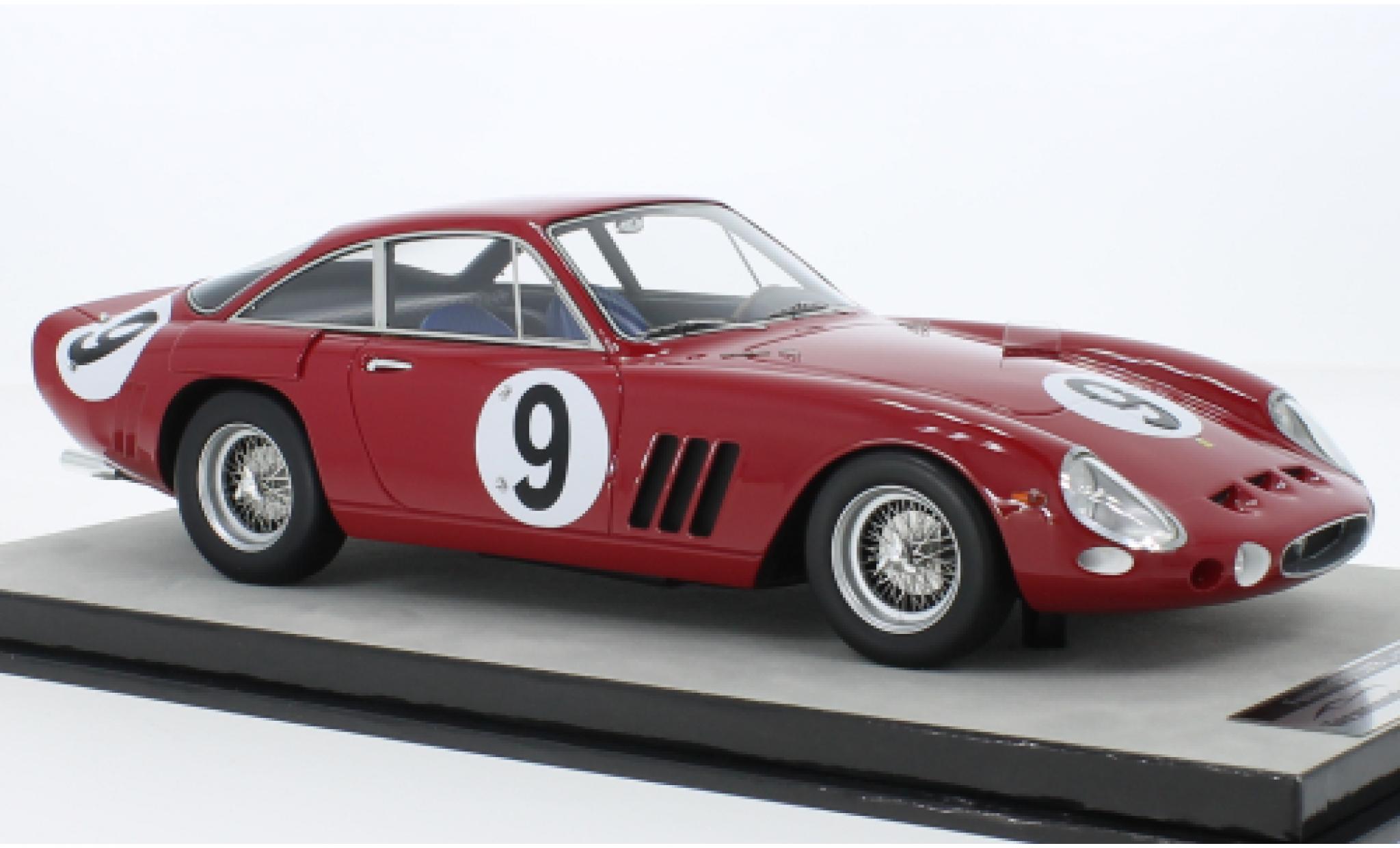Ferrari 330 1/18 Tecnomodel LMB No.9 24h Le Mans 1963 modellino in miniatura
