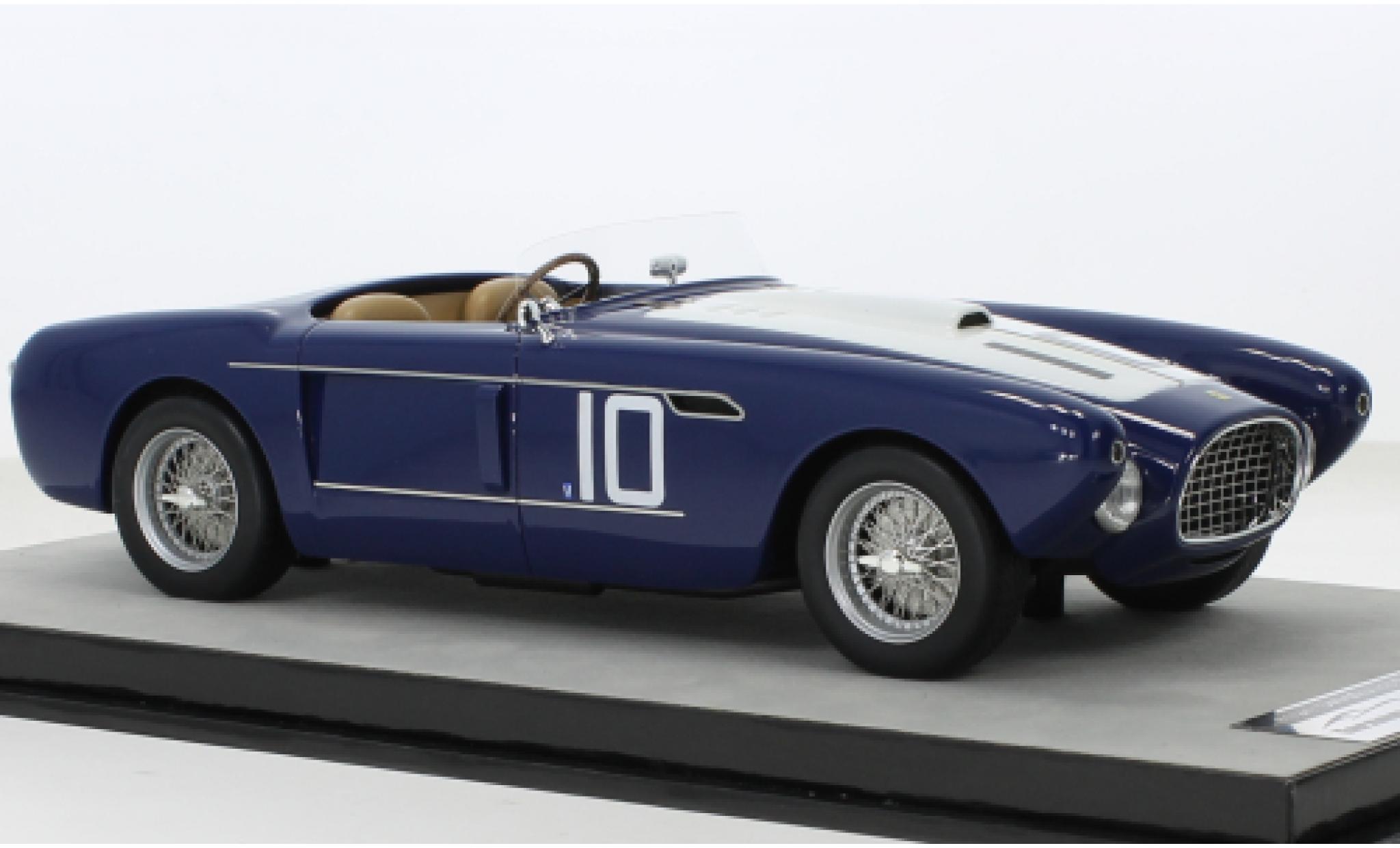 Ferrari 340 1/18 Tecnomodel Mexico Spyder RHD No.10 Pebble Beach 1953 modellino in miniatura