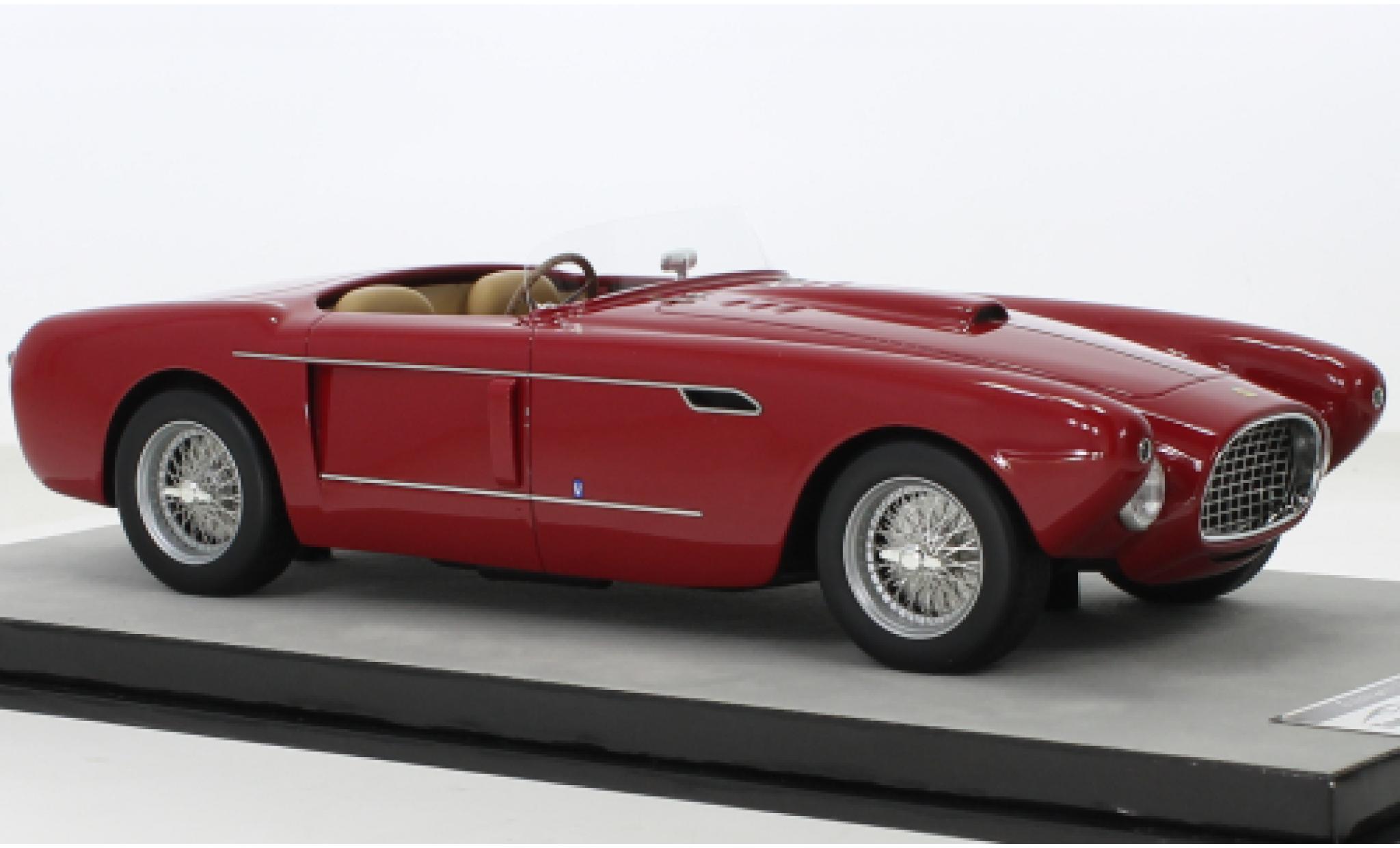 Ferrari 340 1/18 Tecnomodel Mexico Spyder rosso RHD 1953 modellino in miniatura