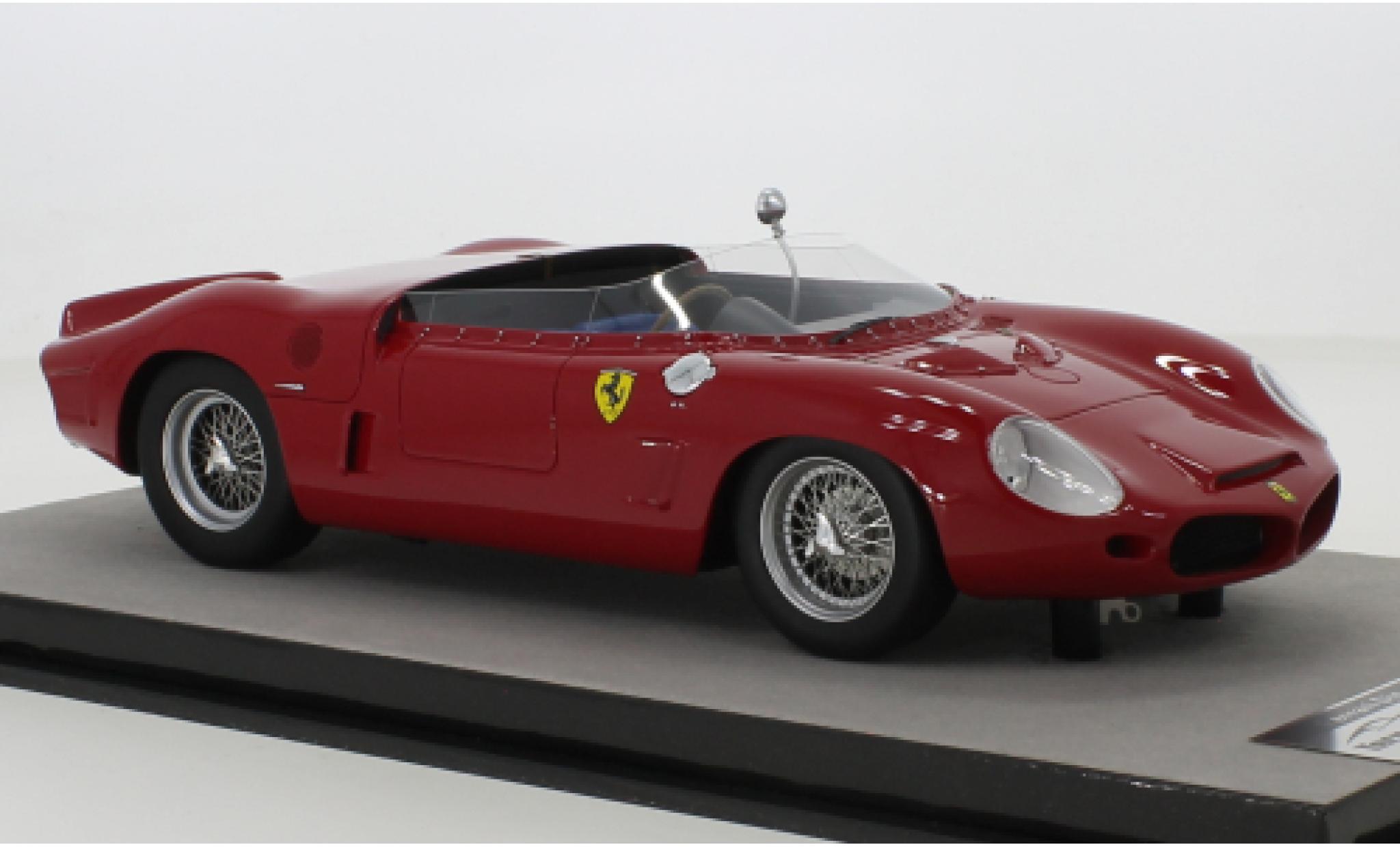 Ferrari Dino 1/18 Tecnomodel 246 SP rosso RHD 1962 modellino in miniatura