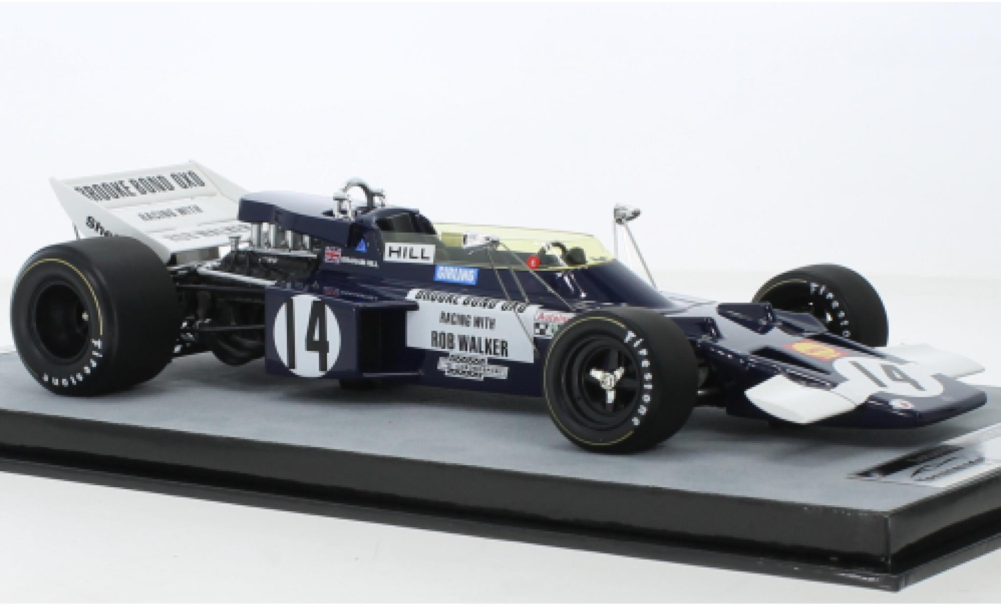 Lotus 72 1/18 Tecnomodel C No.6 Formel 1 GP Mexico 1970 modellino in miniatura