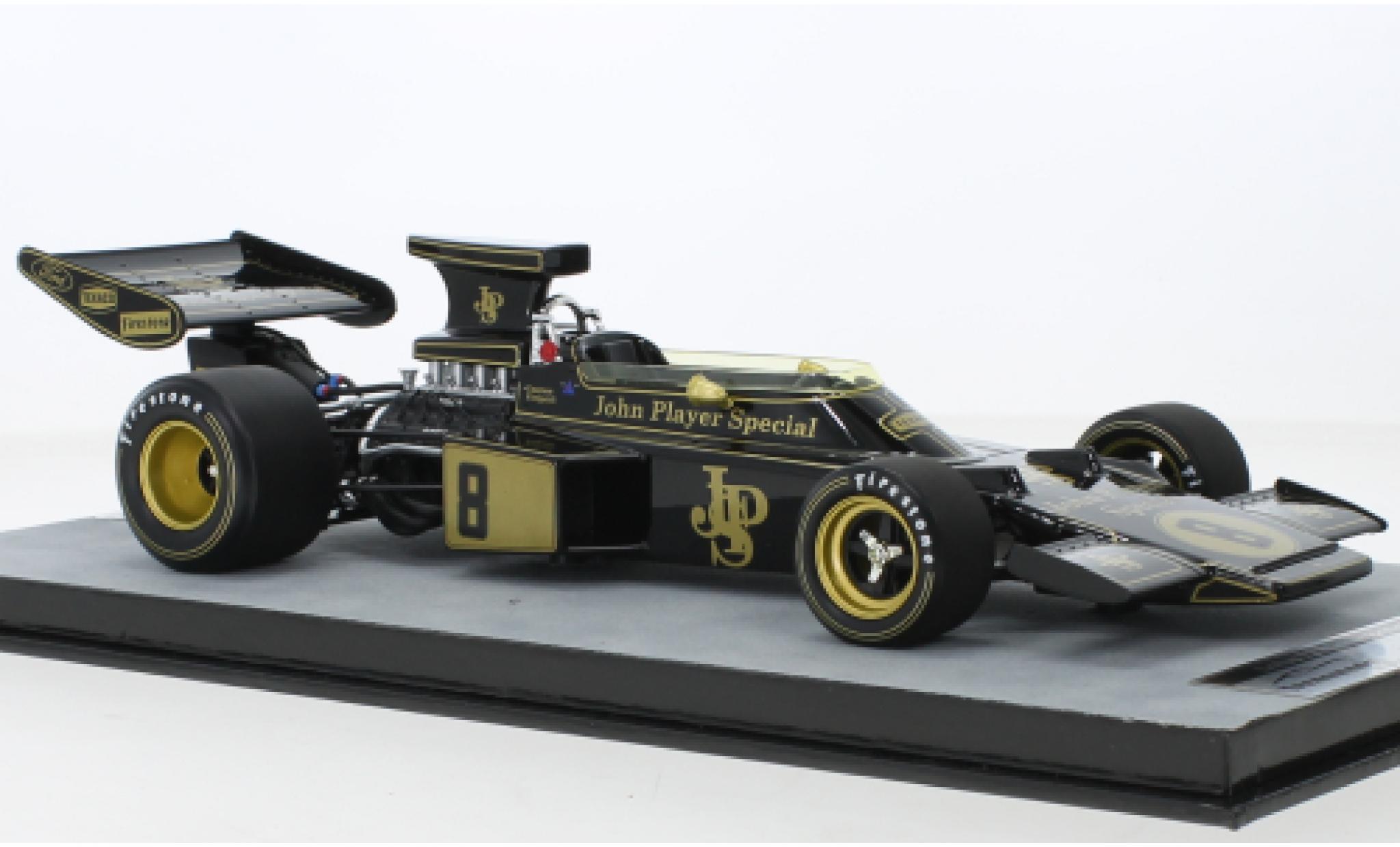 Lotus 72 1/18 Tecnomodel D No.8 John Player Special Formel 1 GP Großbritannien 19 modellino in miniatura