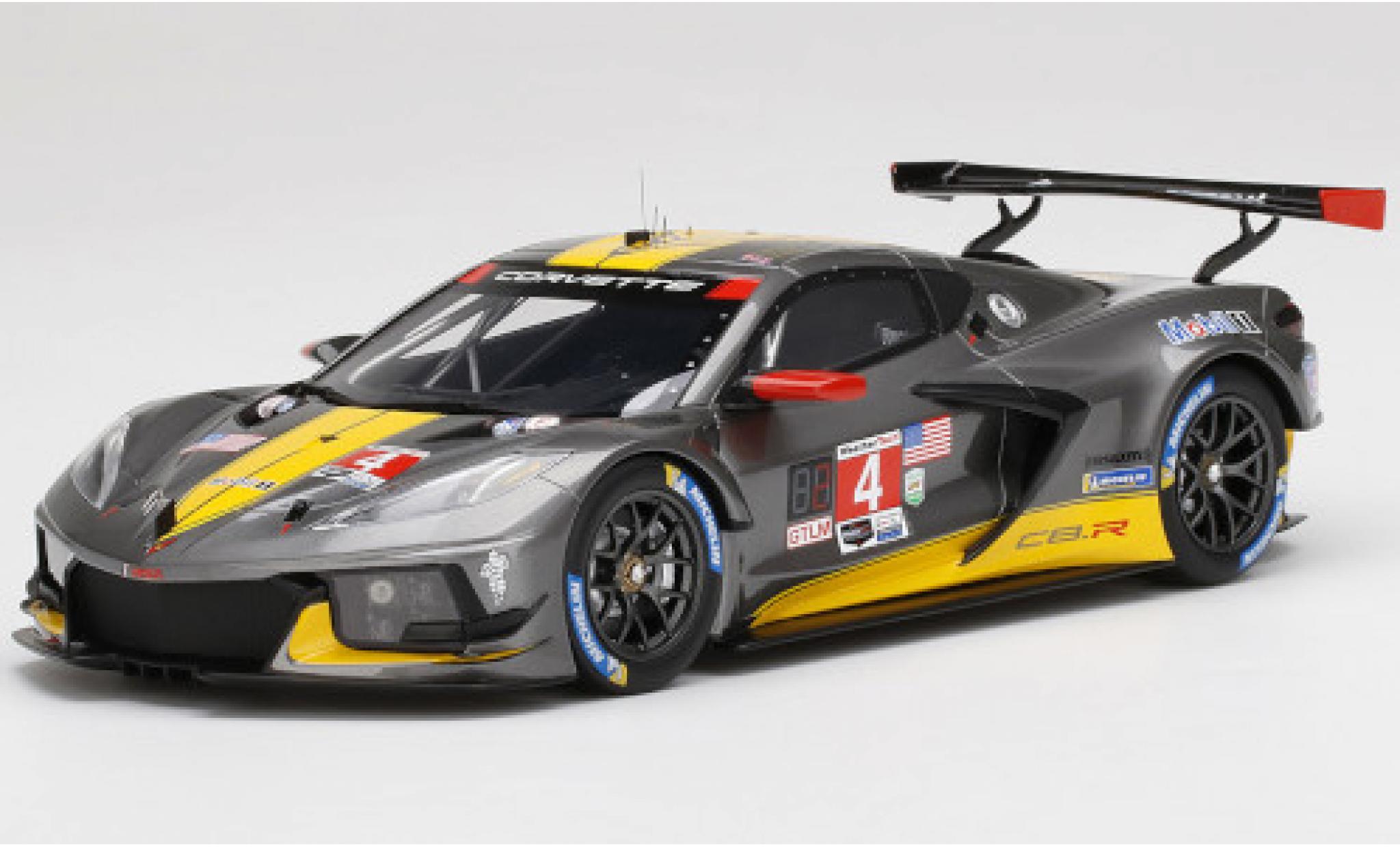 Chevrolet Corvette 1/18 Top Speed C8.R No.4 Racing IMSA 24h Daytona 2021 A.Sims/N.Tandy/M.Fässler modellino in miniatura