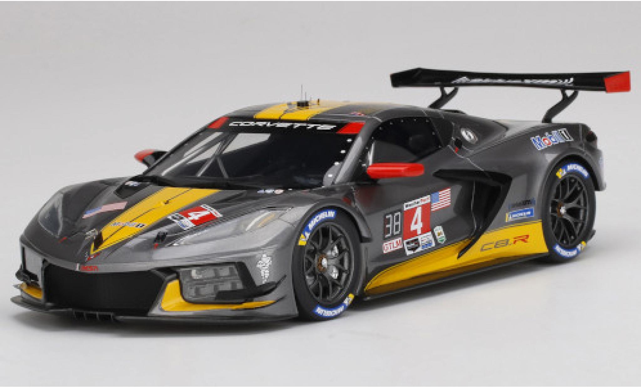 Chevrolet Corvette 1/18 Top Speed C8.R No.4 IMSA 24h Daytona 2020 O.Gavin/T.Milner/M.Fässler modellino in miniatura
