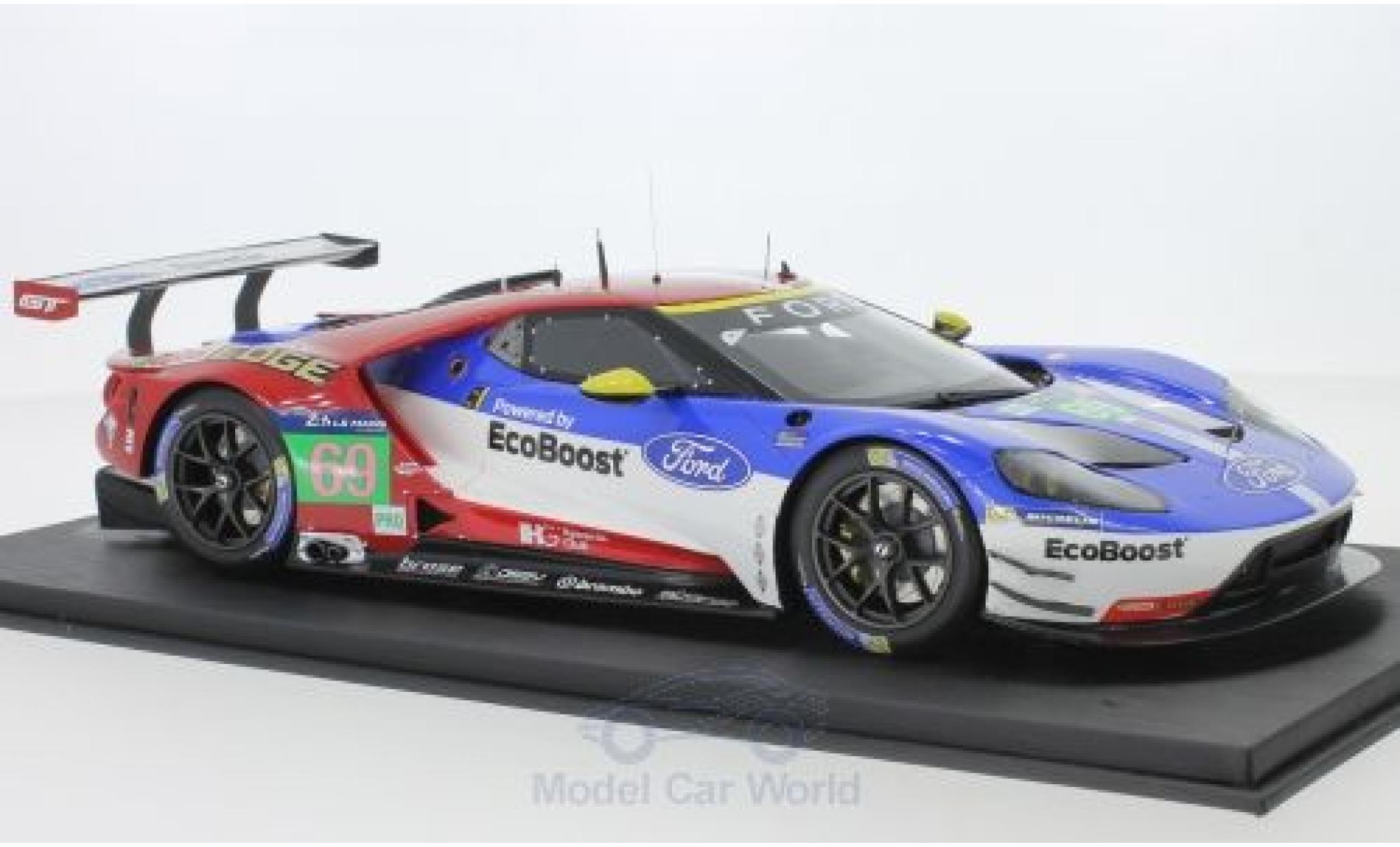 Ford GT 1/18 Top Speed No.69 24h Le Mans 2016 R.Briscoe/R.Westbrook/S.Dixon modellino in miniatura