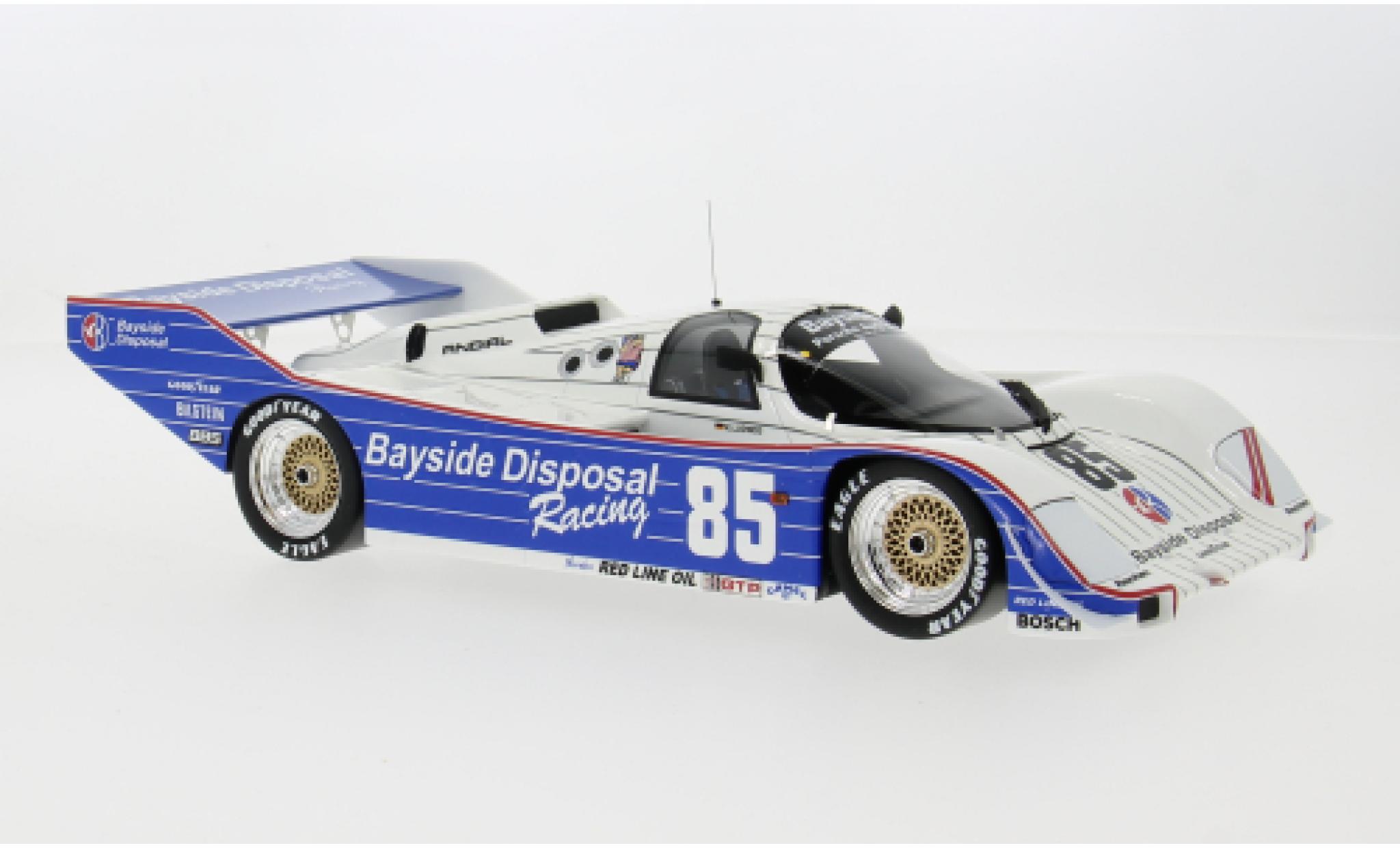 Porsche 962 1987 1/18 Top Speed No.85 IMSA Laguna Seca 1:18 modellino in miniatura