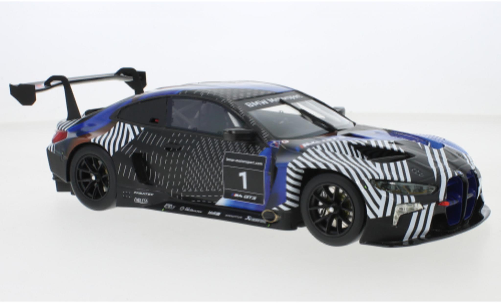 Bmw M4 1/18 Top Speed GT3 2021 modellino in miniatura