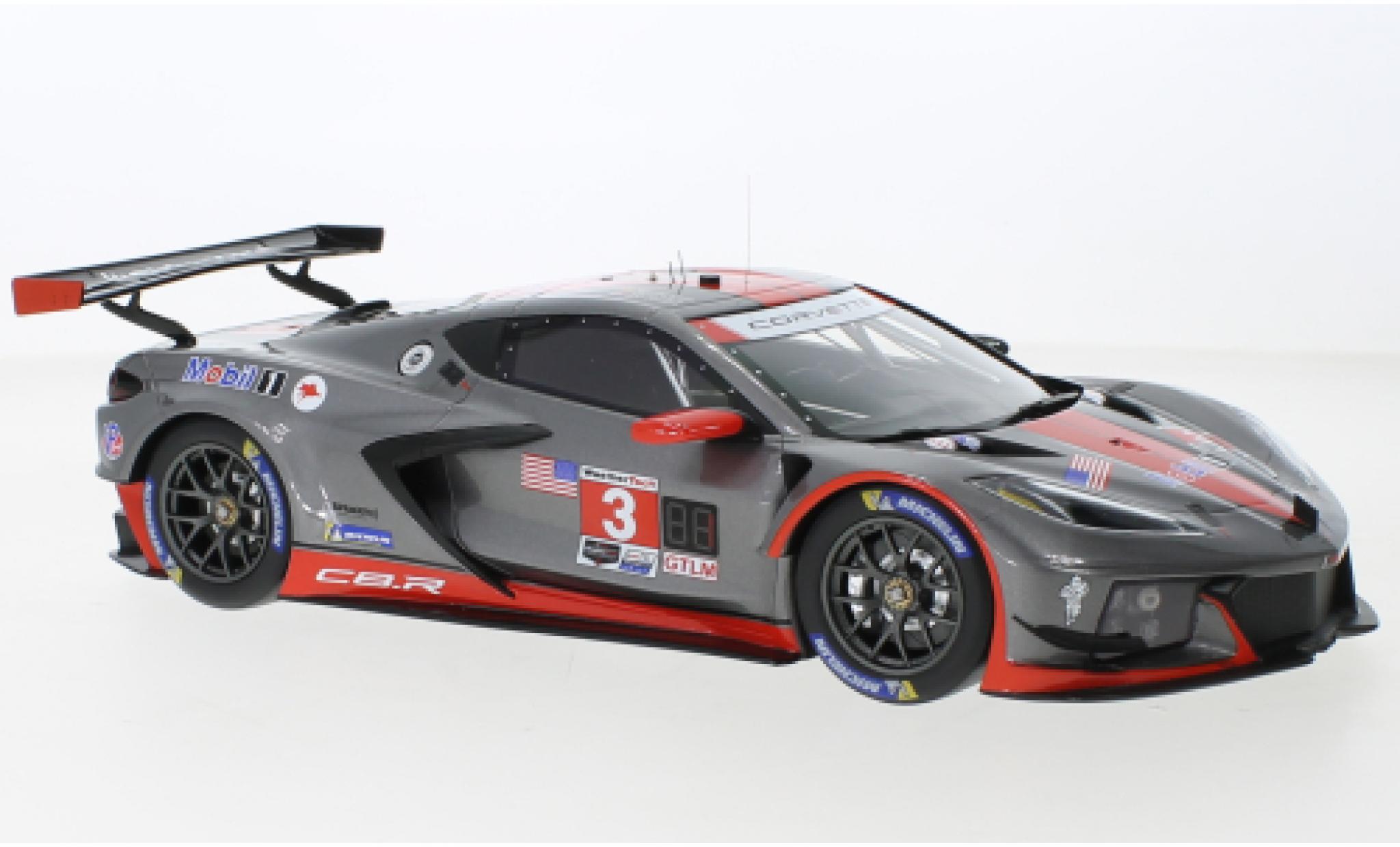 Chevrolet Corvette 1/18 Top Speed C8.R No.3 Racing IMSA 12h Sebring 2021 modellino in miniatura