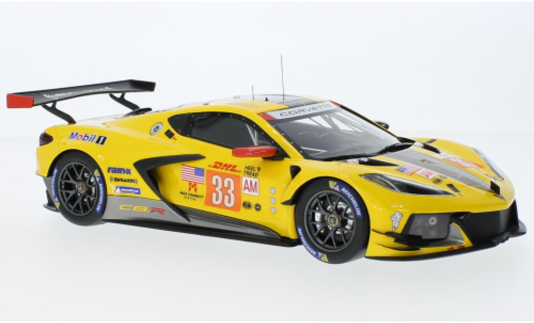 Chevrolet Corvette 1/18 Top Speed C8.R No.33 Racing WEC Sebring 1000 Miles 2023 modellino in miniatura