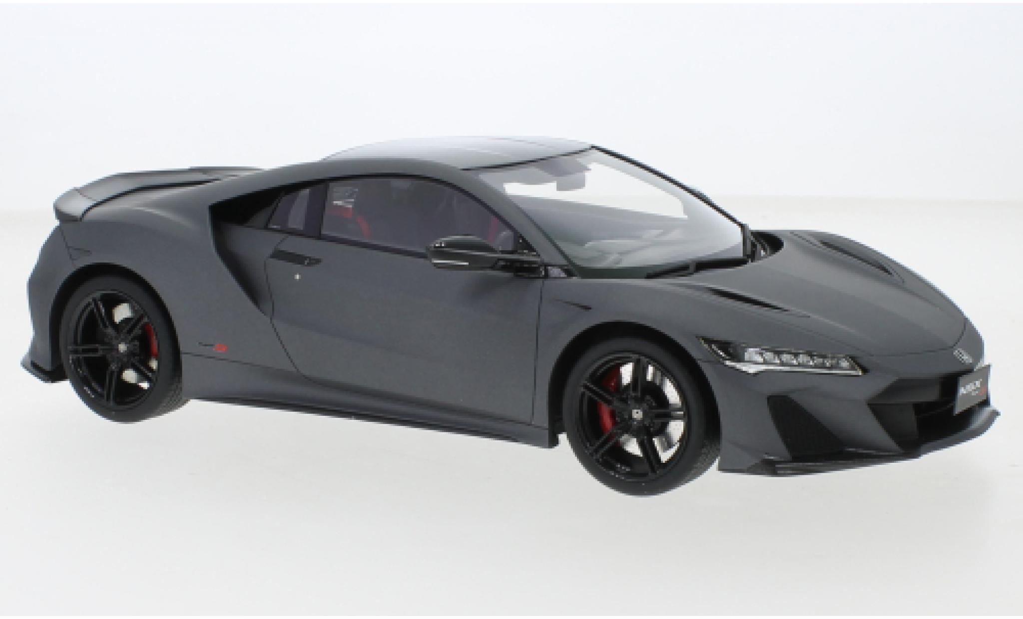 Honda NSX 1/18 Top Speed Type S matt-grigio RHD 2022 modellino in miniatura