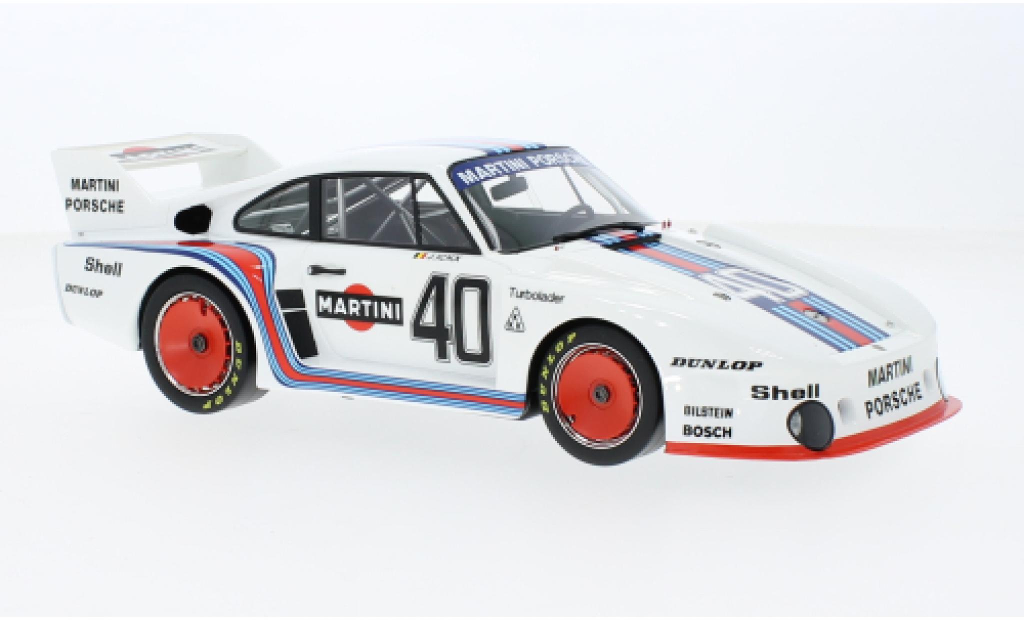 Porsche 935 1977 1/18 Top Speed /77 2.0 No.40 Martini Martini DRM Hockenheim modellino in miniatura