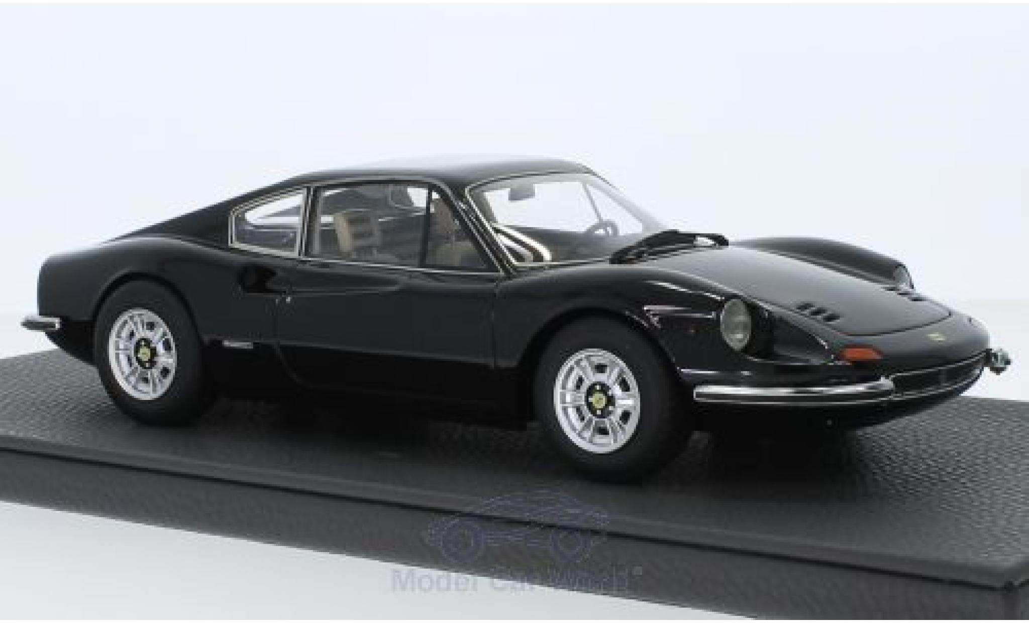 Ferrari Dino 1/18 Topmarques Collectibles 246 GT nero modellino in miniatura