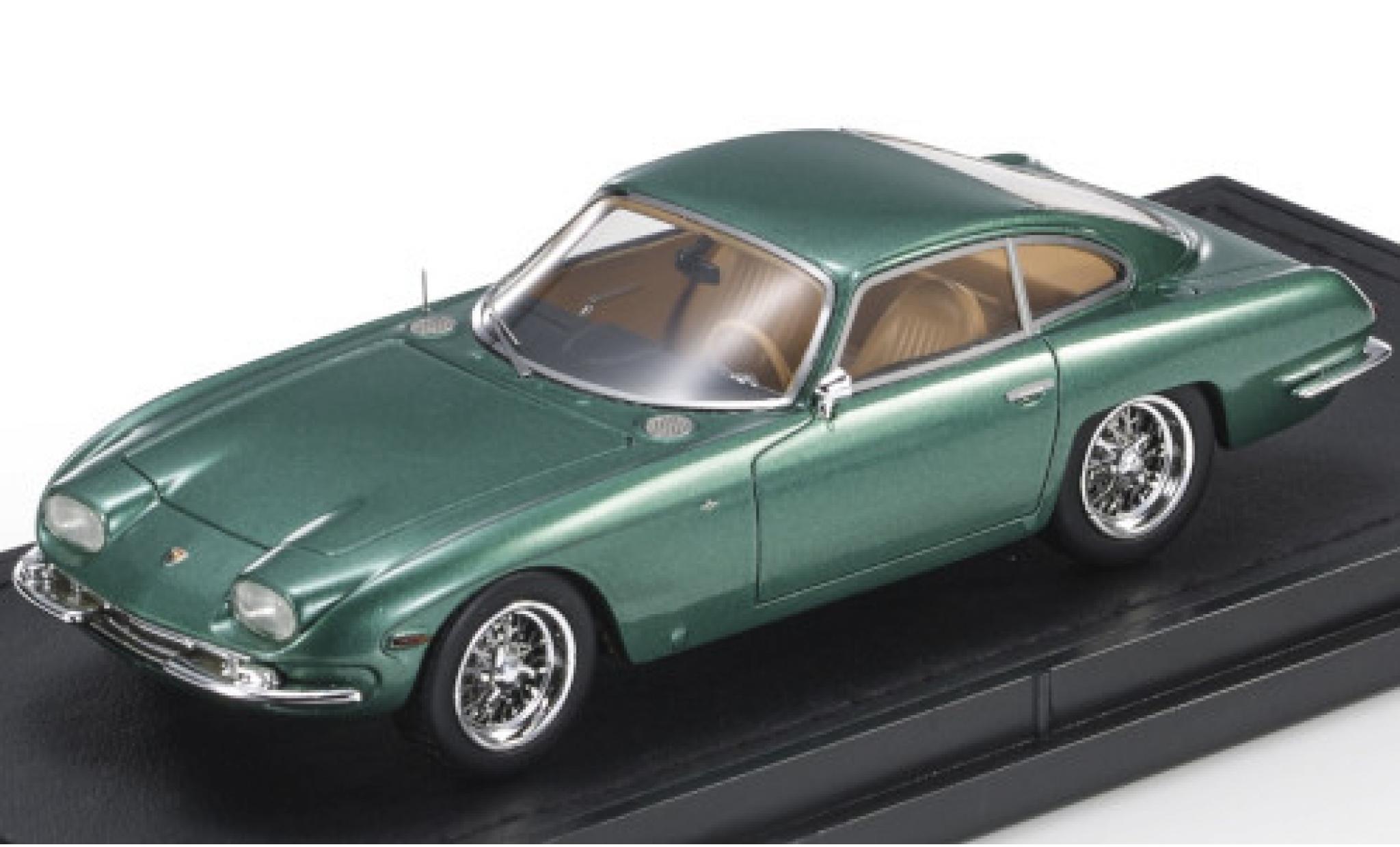 Lamborghini 350 GT 1/43 Topmarques Collectibles metallico verde 1964 modellino in miniatura