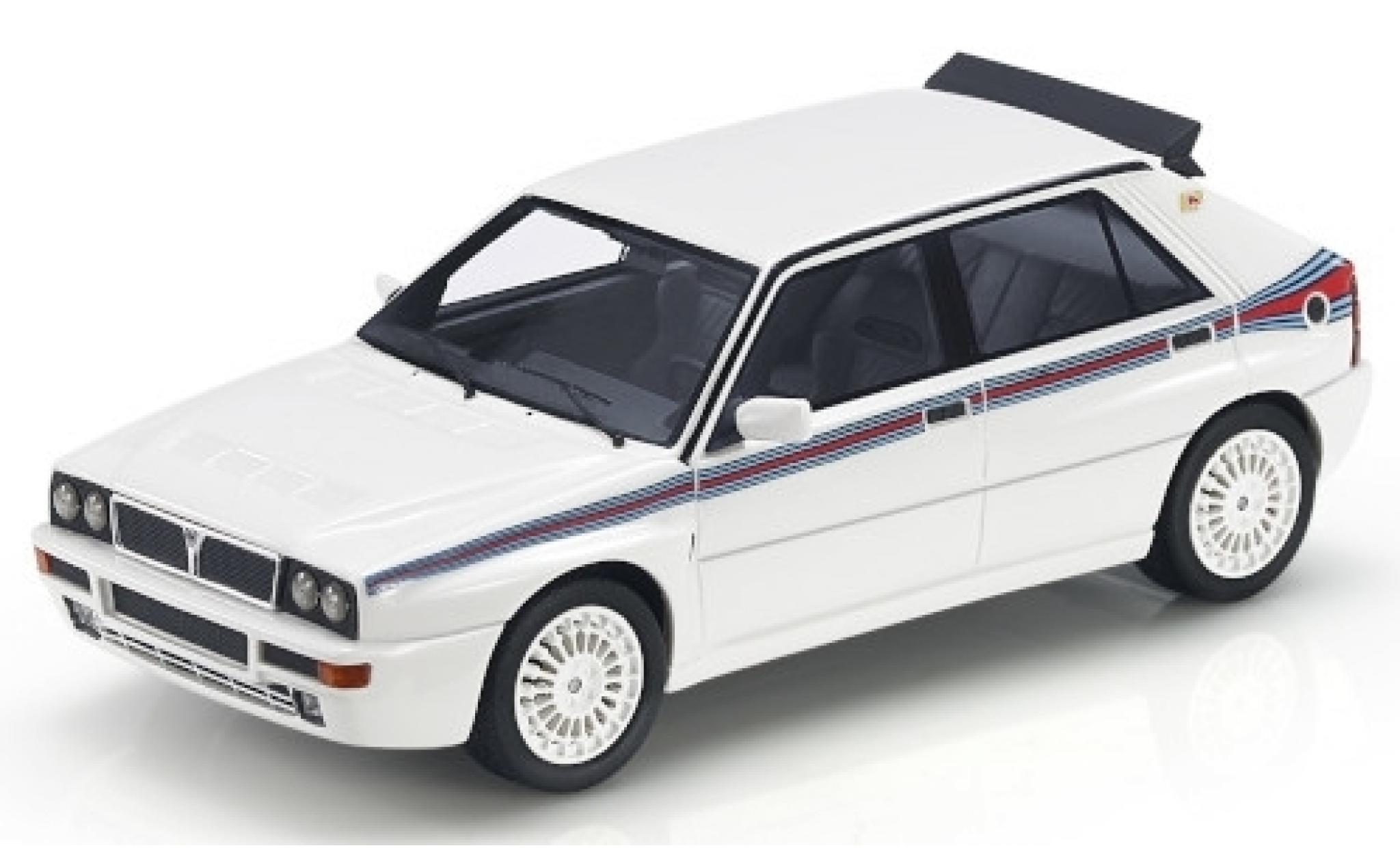 Lancia Delta 1/43 Topmarques Collectibles Integrale Evoluzione EVO 5 bianco/Dekor modellino in miniatura