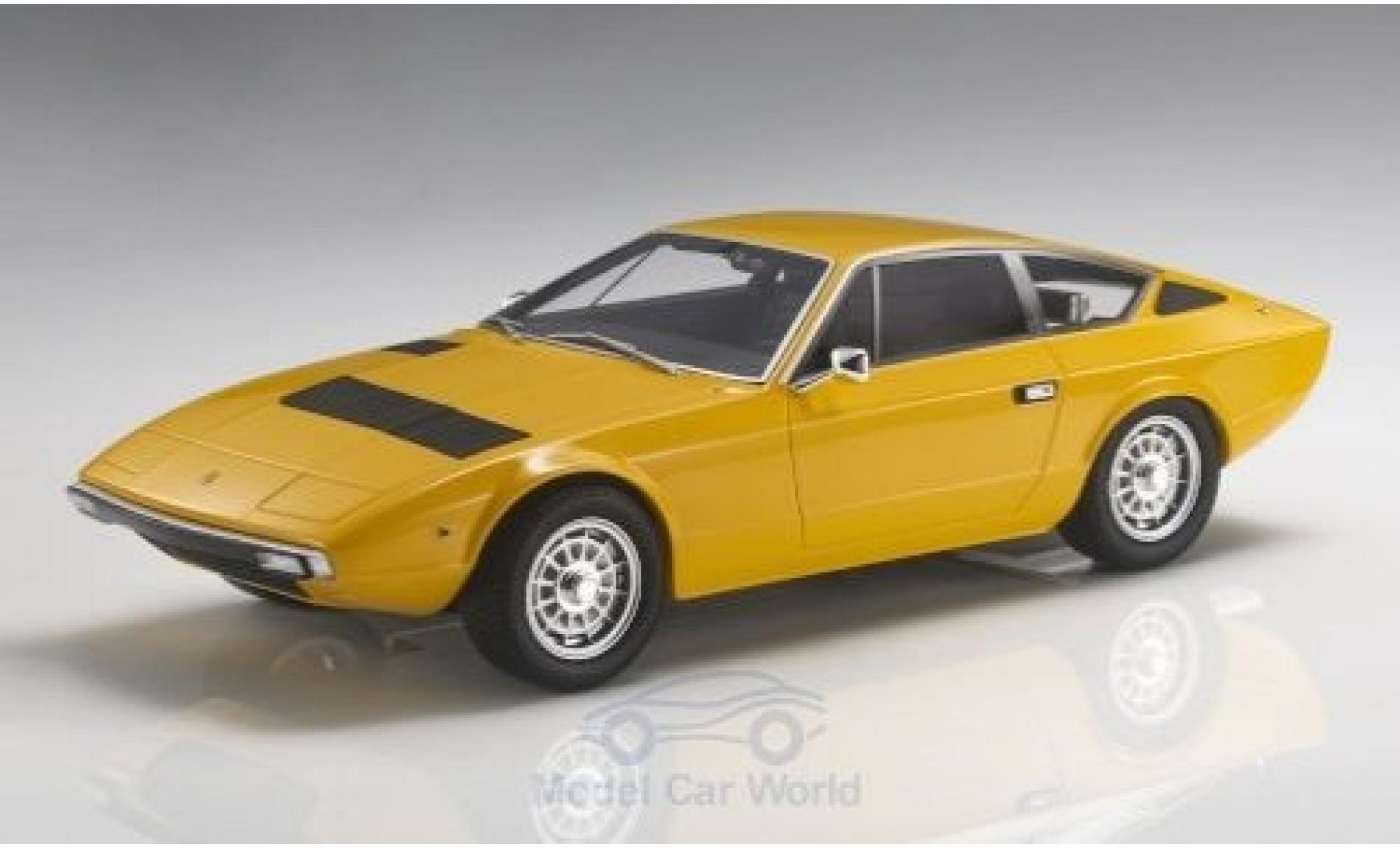 Maserati Khamsin 1/18 Topmarques Collectibles giallo 1976 modellino in miniatura