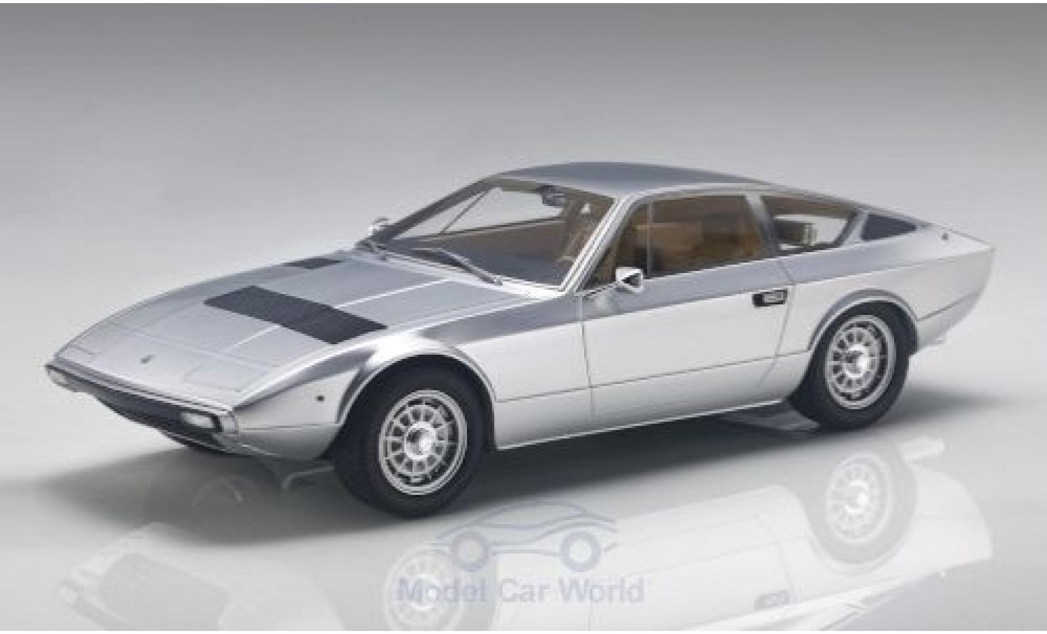 Maserati Khamsin 1/18 Topmarques Collectibles grigio 1976 modellino in miniatura