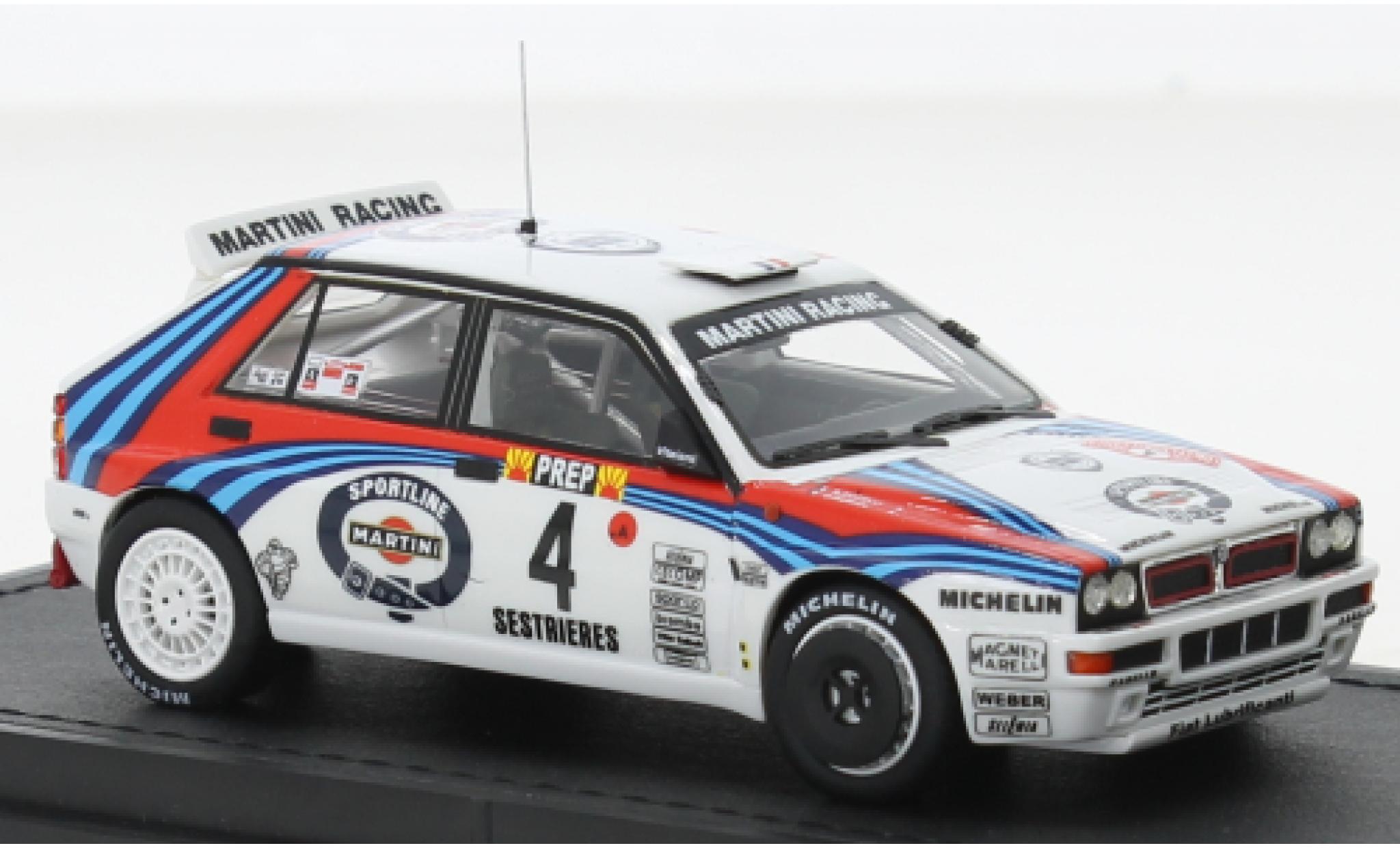 Lancia Delta 1/43 Topmarques Collectibles HF Integrale 16V No.4 Martini Racing Martini Rallye WM Rally Monte Carlo 1992 modellino in miniatura