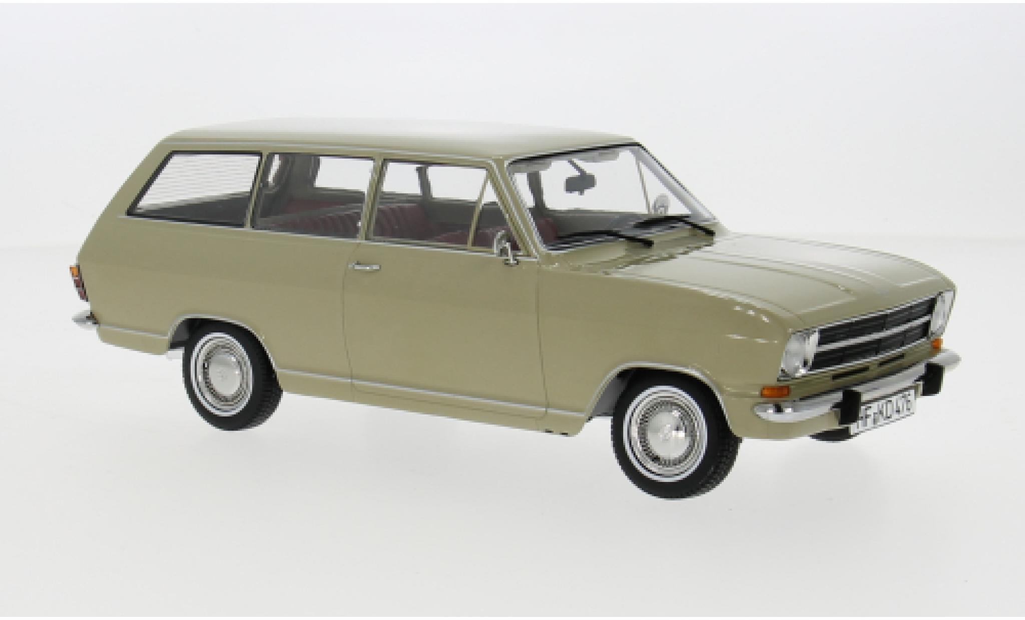 Opel Kadett 1/18 Touring B Caravan beige 1972 1:18 modellino in miniatura