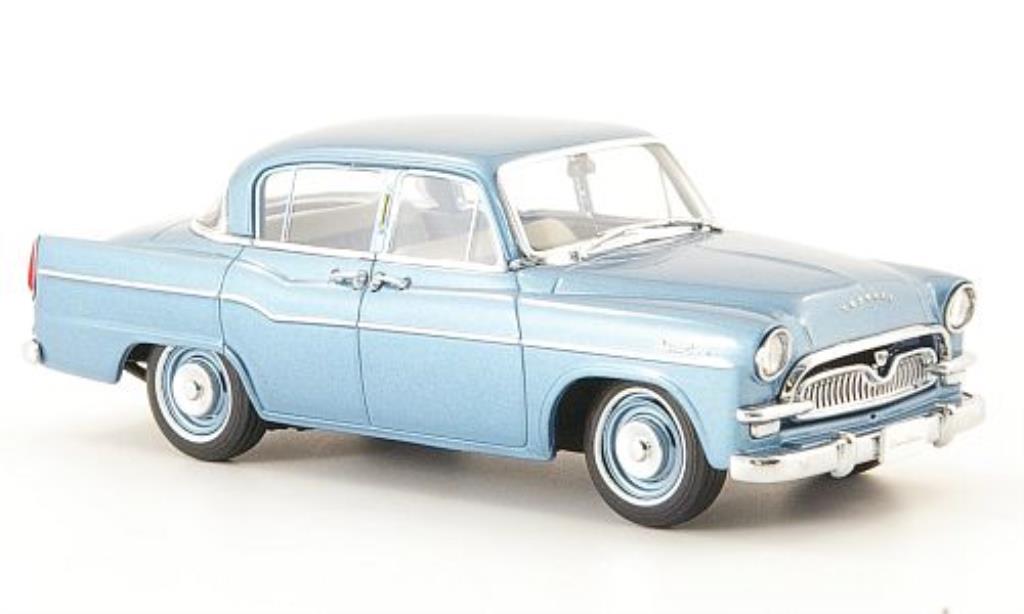 Toyopet Crown 1/43 Ebbro DX (21) blu 1958 modellino in miniatura