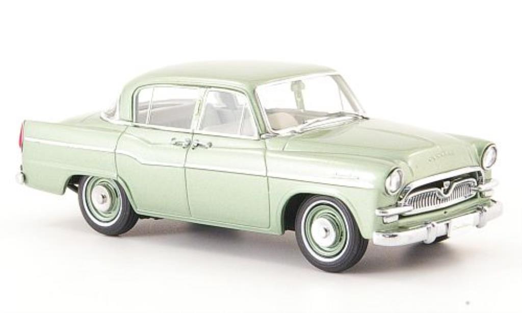 Toyopet Crown 1/43 Ebbro DX (21) grun 1958 modellino in miniatura