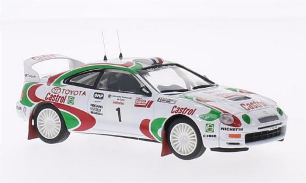 Toyota Celica 1/43 Trofeu GT-Four (St205) No.1 Team Europe Castrol Rallye WM Tour de Corse 1995 /D.Auriol modellino in miniatura