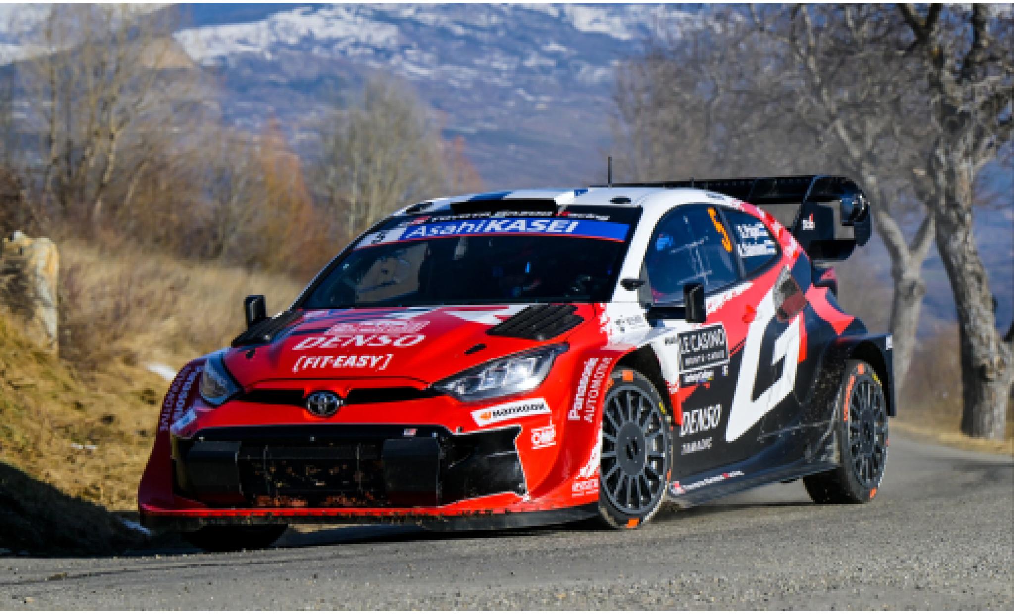 Toyota Yaris 1/43 IXO GR Rally1 Rallye Monte Carlo 2026 #5 S.Pajari/M.Salminen 1:43 modellino in miniatura