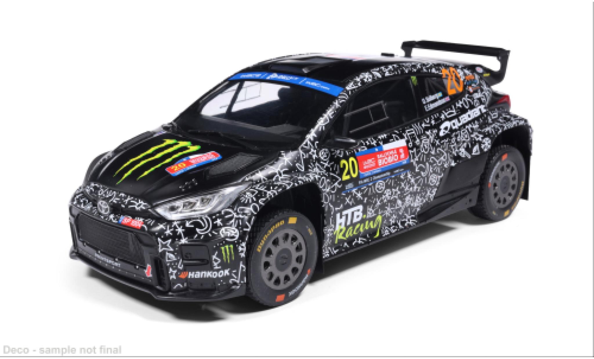 Toyota Yaris 1/18 IXO GR Rally2 Rally Chile 2025 #20 O.Solberg/E.Edmondson 1:18 modellino in miniatura