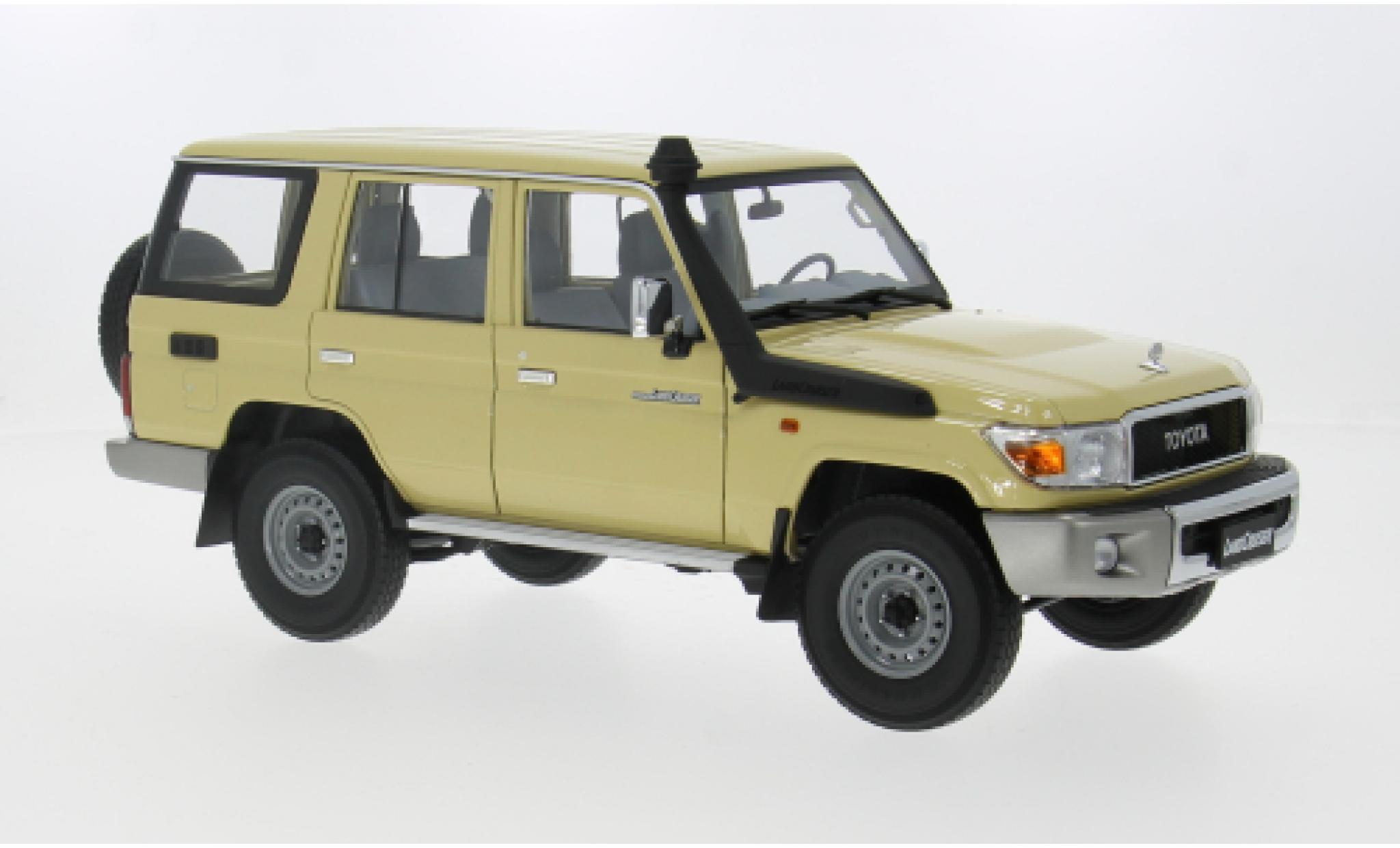Toyota Land Cruiser 1/18 Almost Real 7 beige 1:18 modellino in miniatura