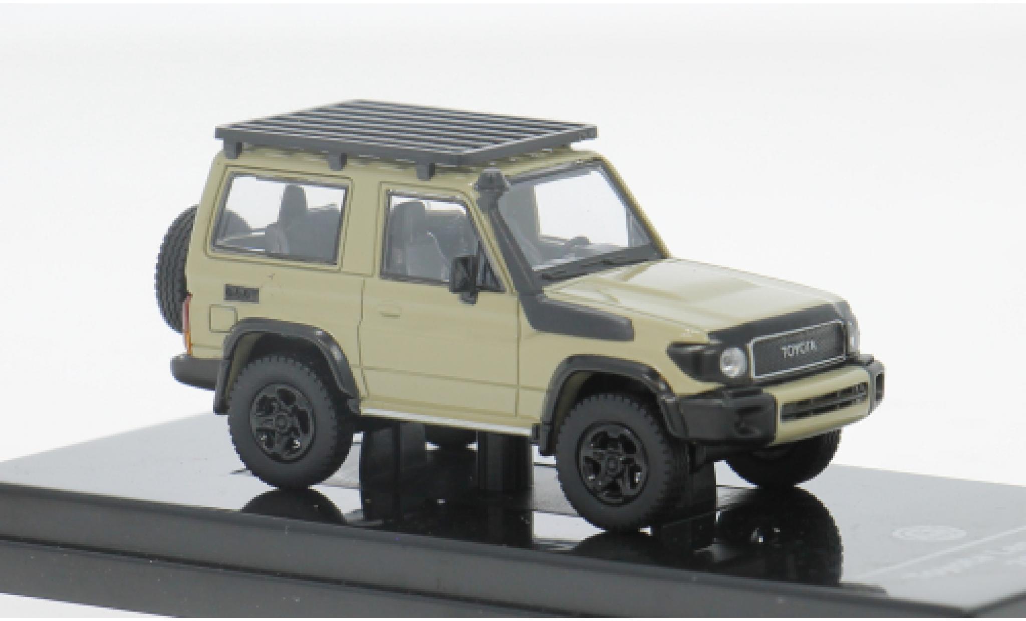 Toyota Land Cruiser 1/64 Para64 71 beige 2023 1:64 modellino in miniatura