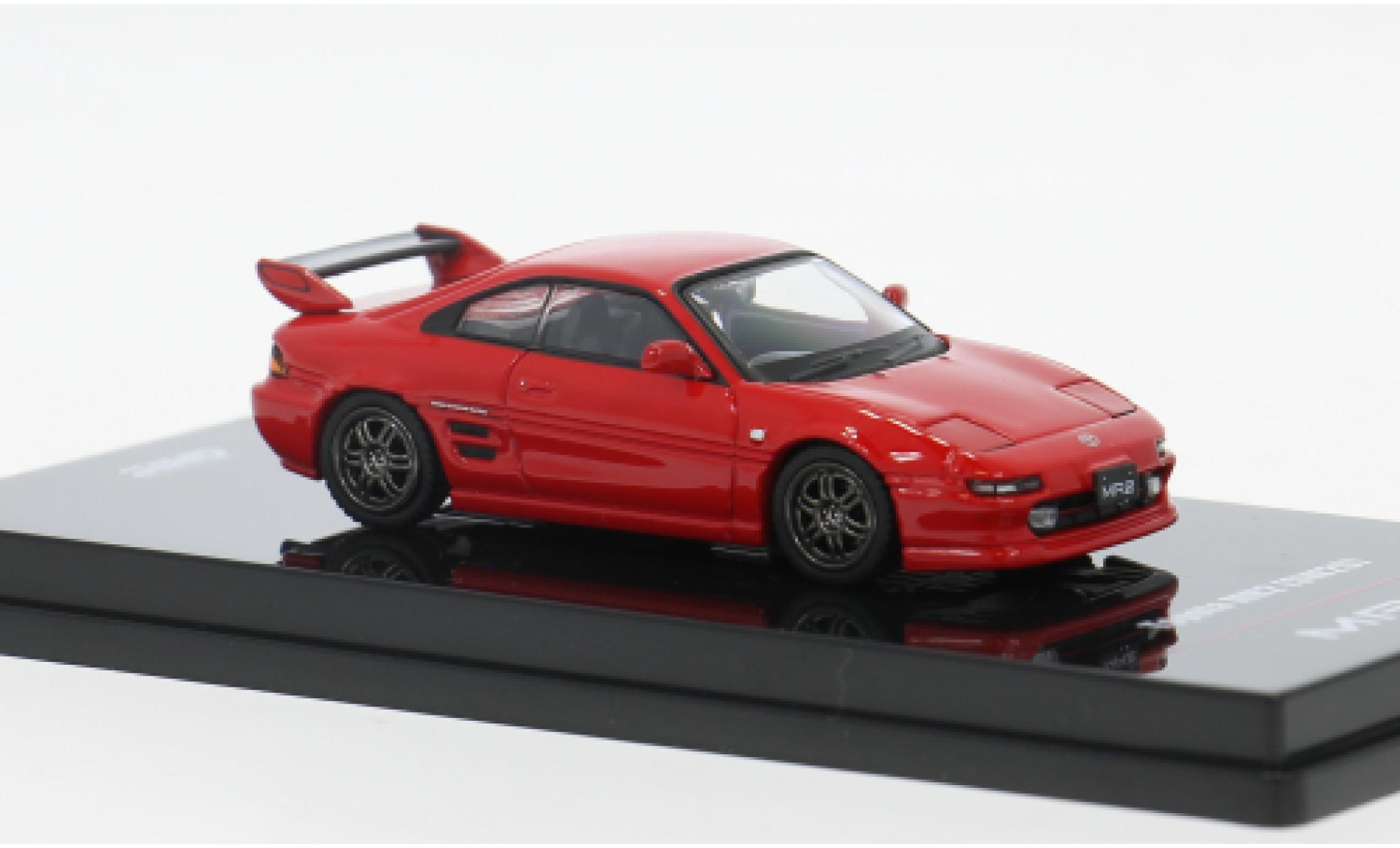 Toyota MR 1/64 INNO64 2 (SW20) rot 1:64 modellino in miniatura
