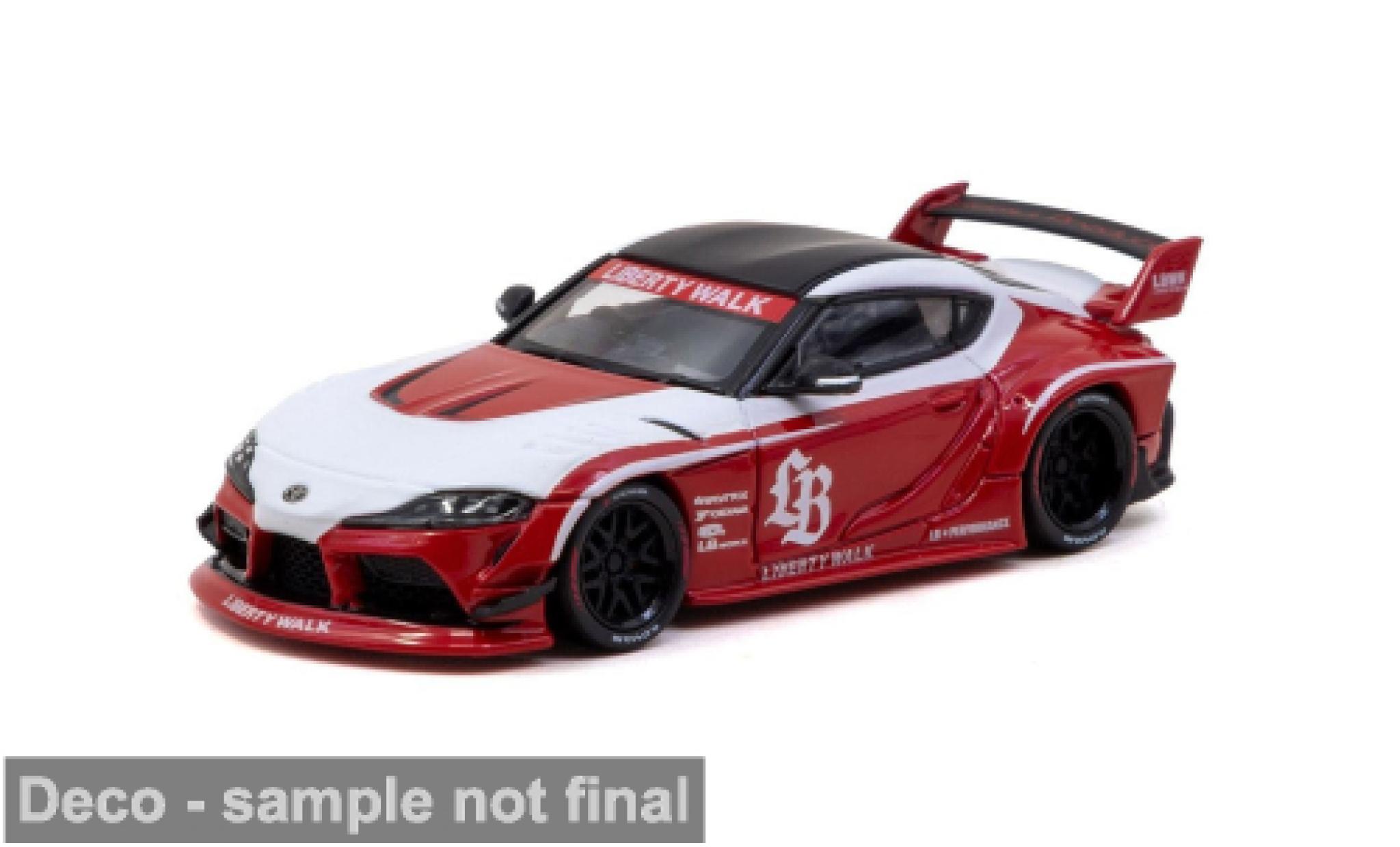 Toyota Supra 1/64 Tarmac Works SUPRA (A90) LB -WORKS rot 2025 1:64 modellini auto