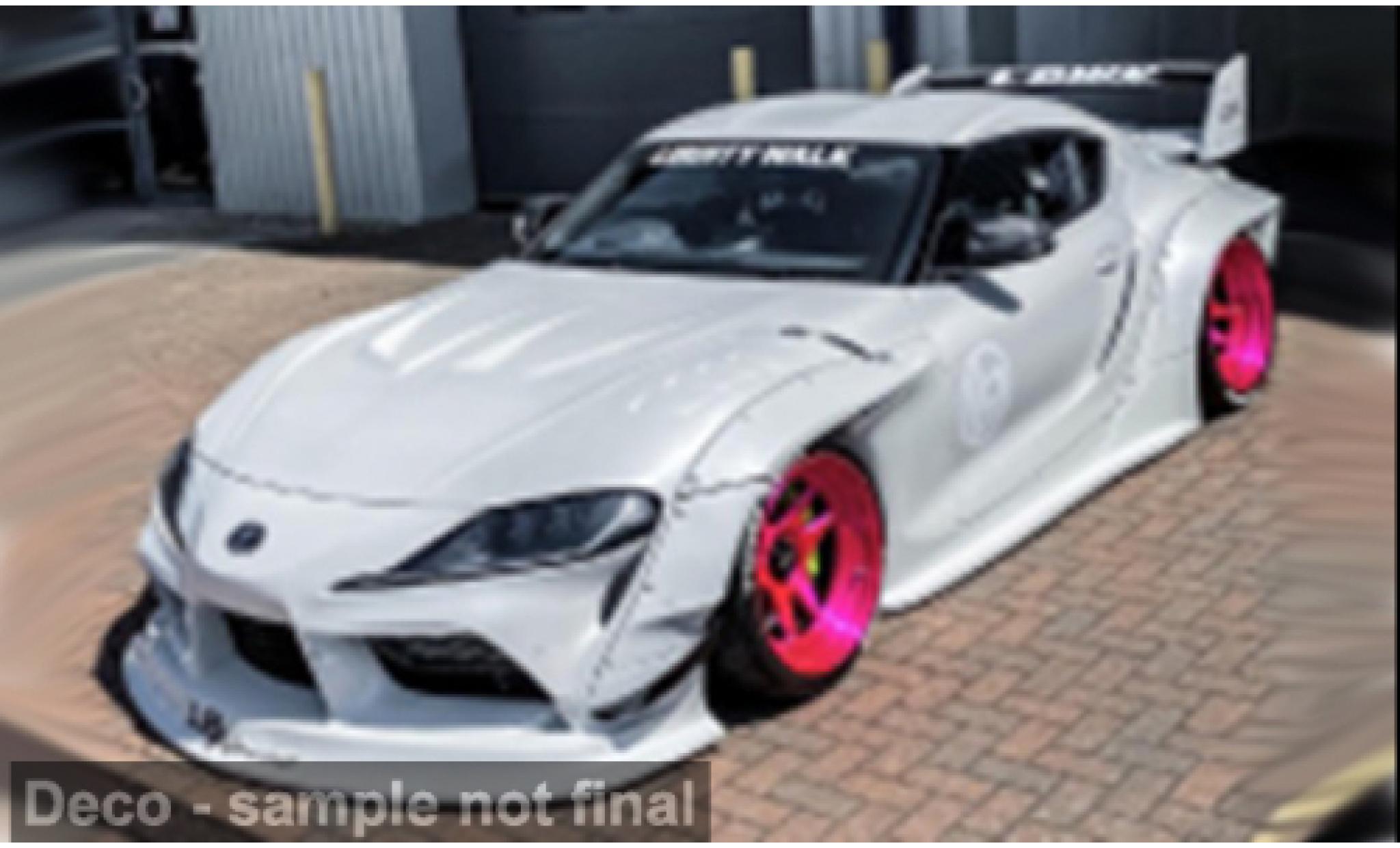 Toyota Supra 1/18 Solido GR weiss/pink 2025 1:18 modellino in miniatura