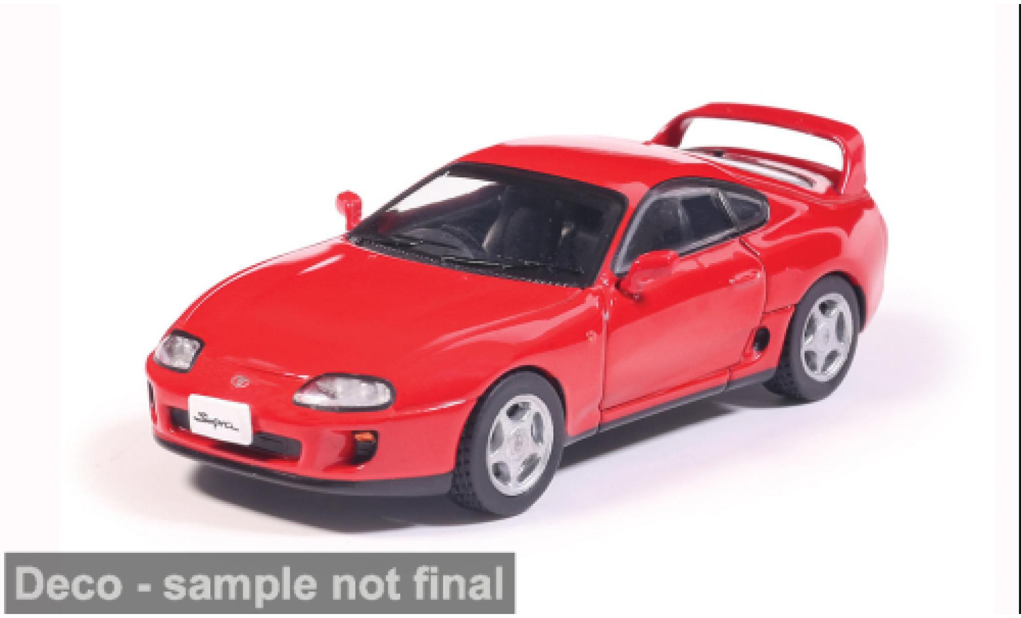 Toyota Supra 1/64 IXO America (JZA80) rot 1993 1:64 modellini auto