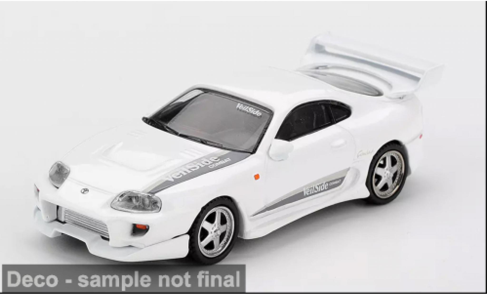 Toyota Supra 1/64 Mini GT MK4 weiss 2014 1:64 modellino in miniatura