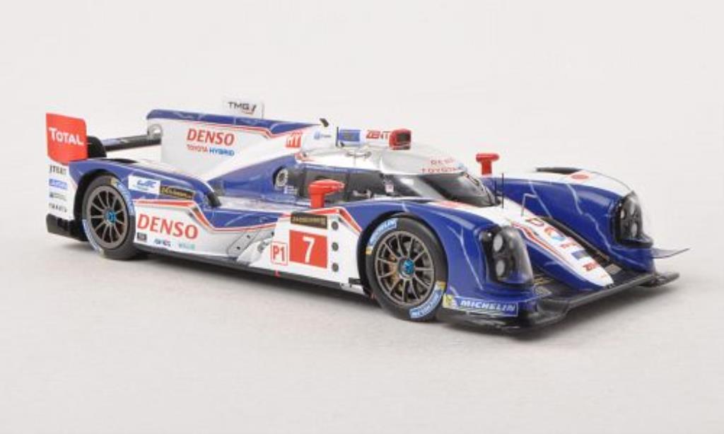 Toyota TS030 1/43 Spark Hybrid No.7 Denso 24h Le Mans 2013 /A.Wurz modellino in miniatura