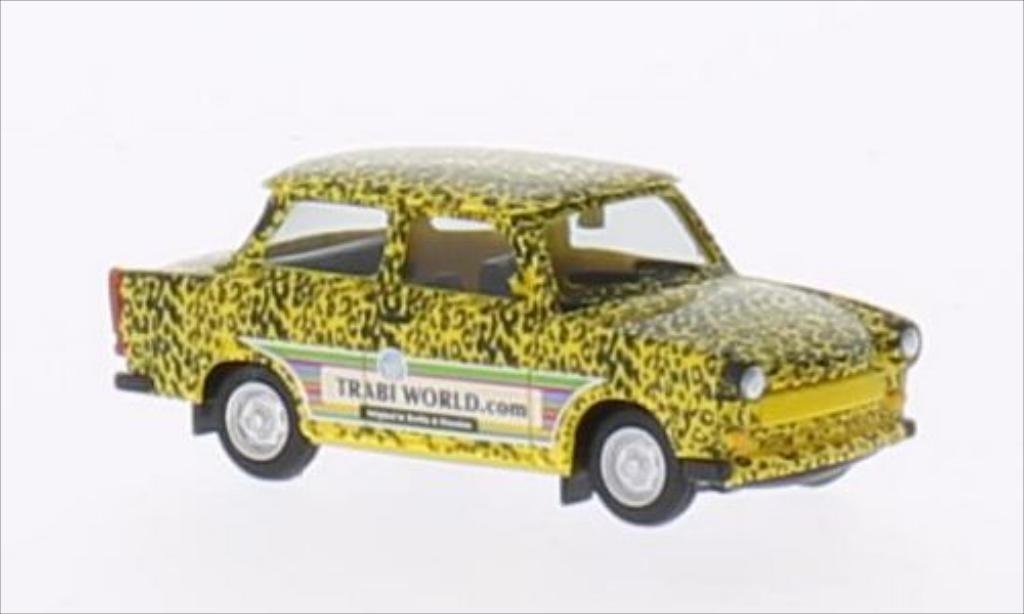 Trabant 601 1/87 Herpa Edition Trabi-world.com Modell 2 (Leopard) modellino in miniatura
