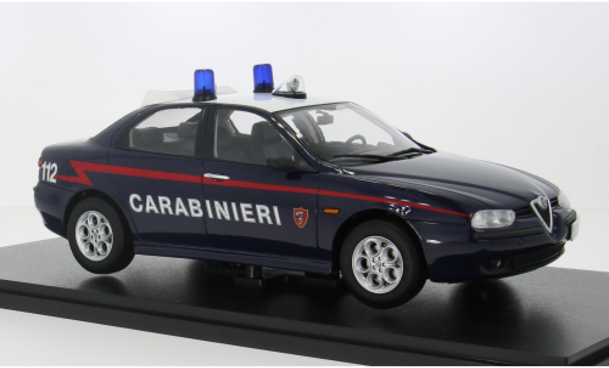 Alfa Romeo 156 1/18 Triple 9 Collection 1998 Carabinieri 1:18 modellino in miniatura