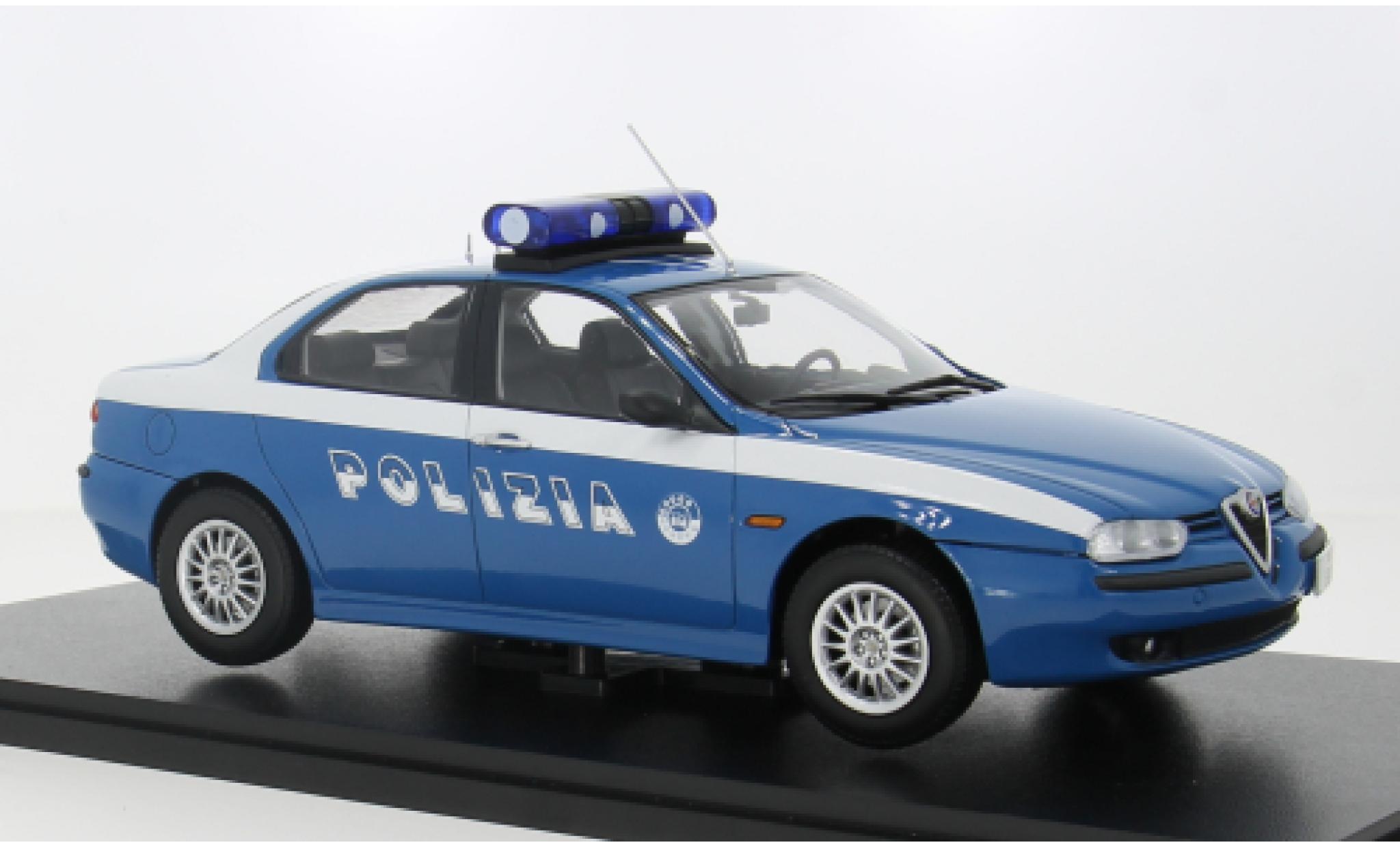 Alfa Romeo 156 1/18 Triple 9 Collection 1998 Polizia 1:18 modellino in miniatura