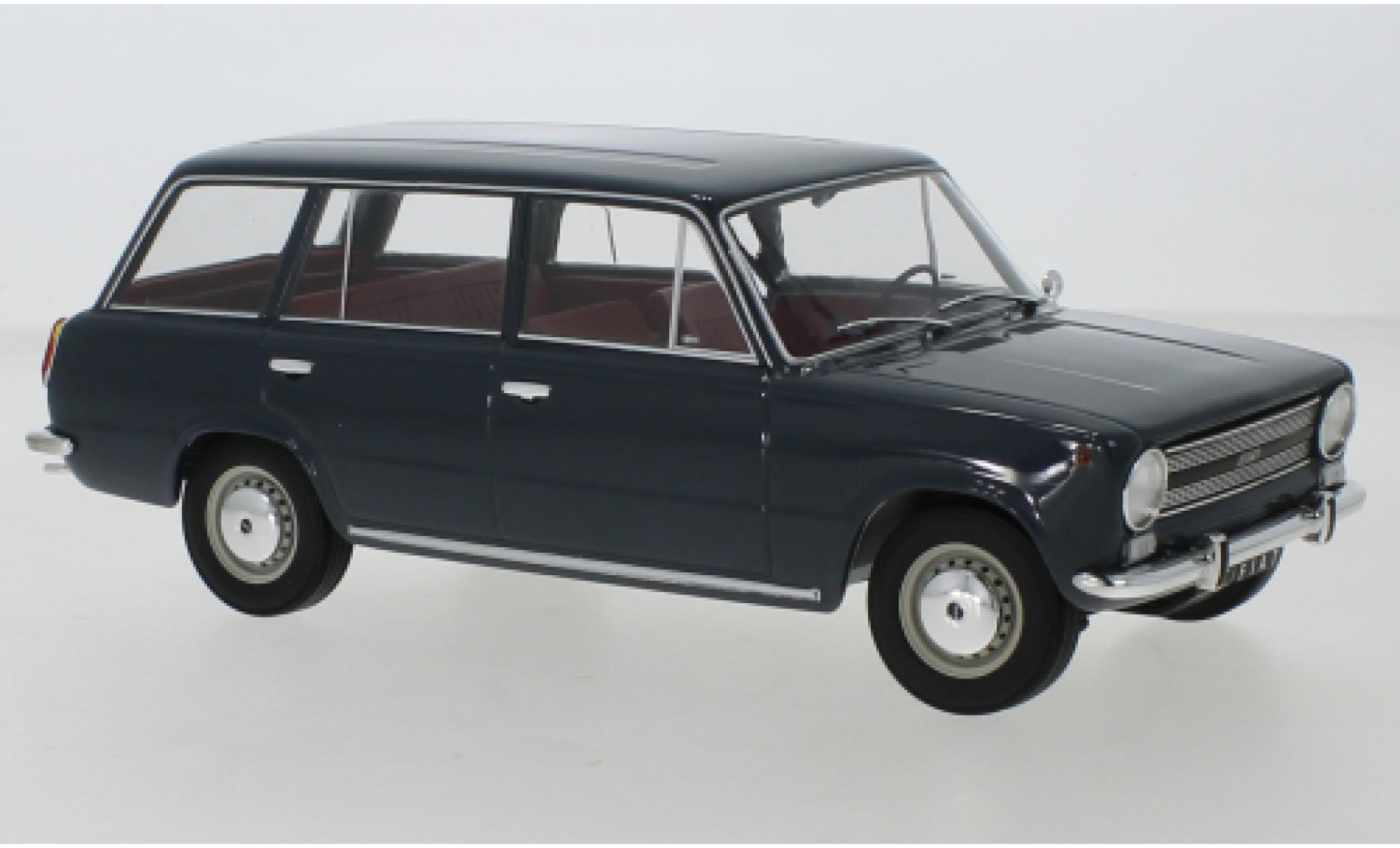 Fiat 124 1/18 Triple 9 Collection Familiare grigio 1972 modellino in miniatura
