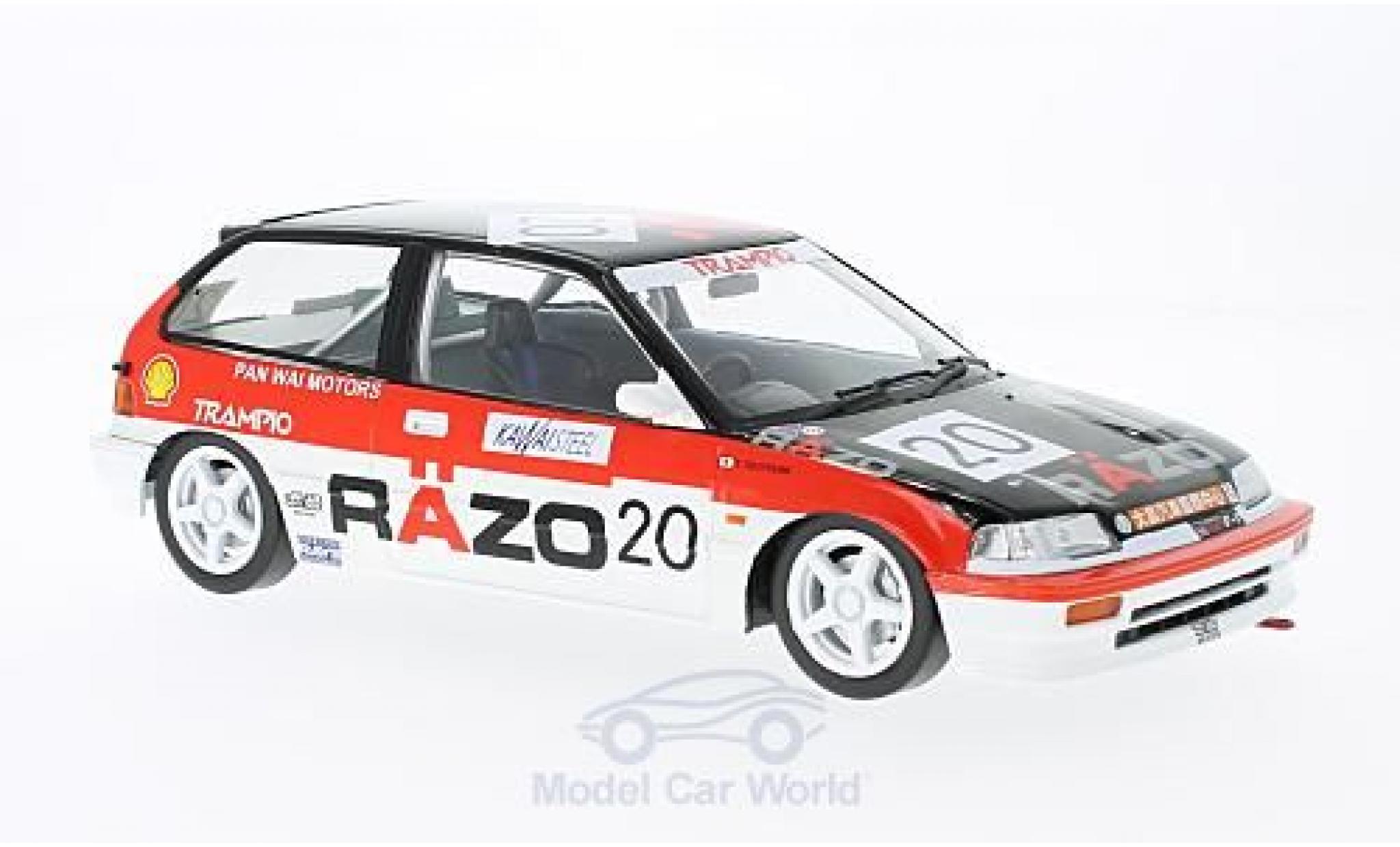 Honda Civic 1/18 Triple 9 Collection EF3 RHD No.20 Razo Trampio GP Macau 1989 ohne Vitrine modellino in miniatura