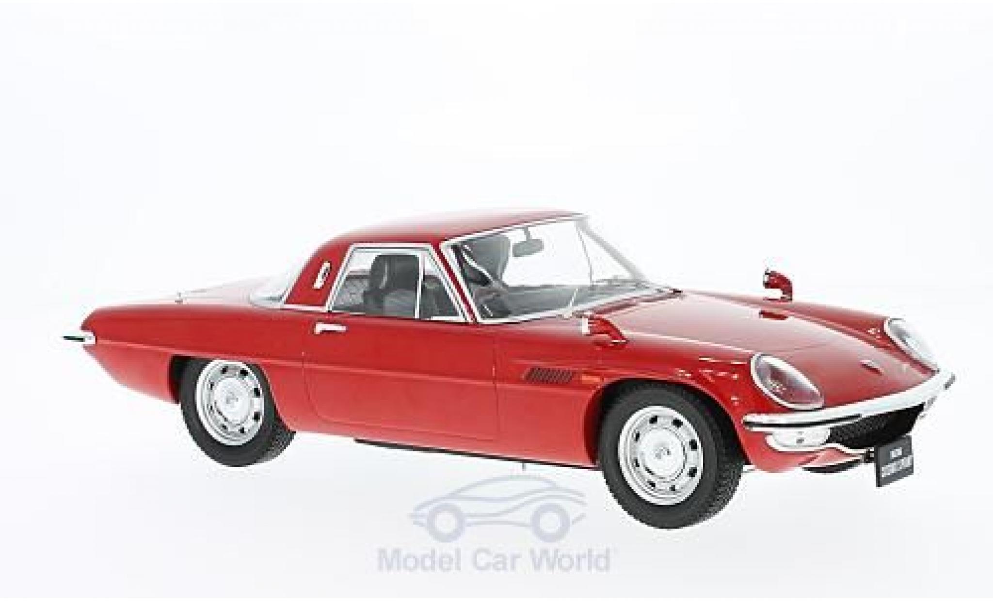 Mazda Cosmo 1/18 Triple 9 Collection Sport rosso RHD Diecast Sealed Body Series ohne Vitrine modellino in miniatura