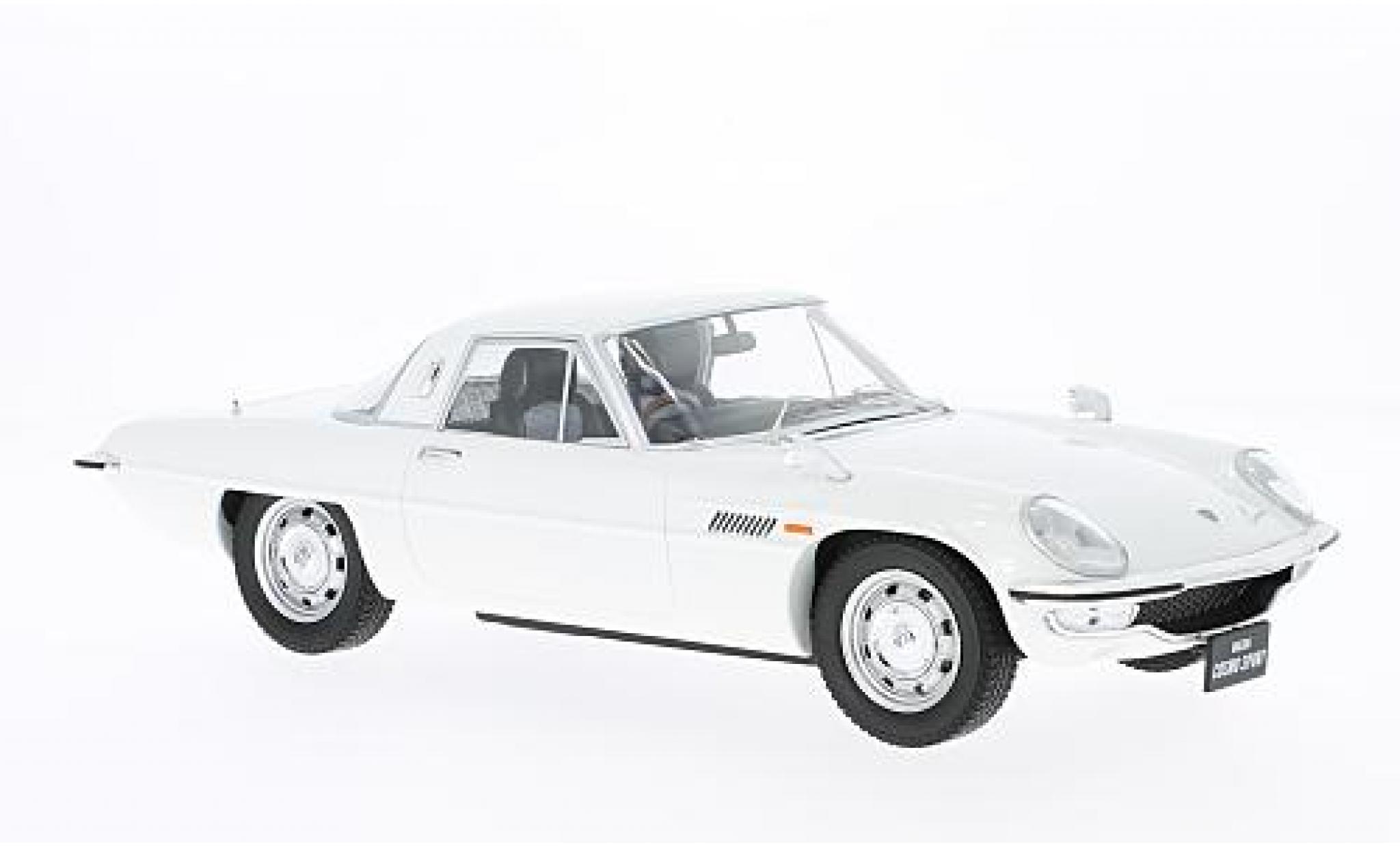 Mazda Cosmo 1/18 Triple 9 Collection Sport bianco RHD Diecast Sealed Body Series sans Vitrine modellino in miniatura