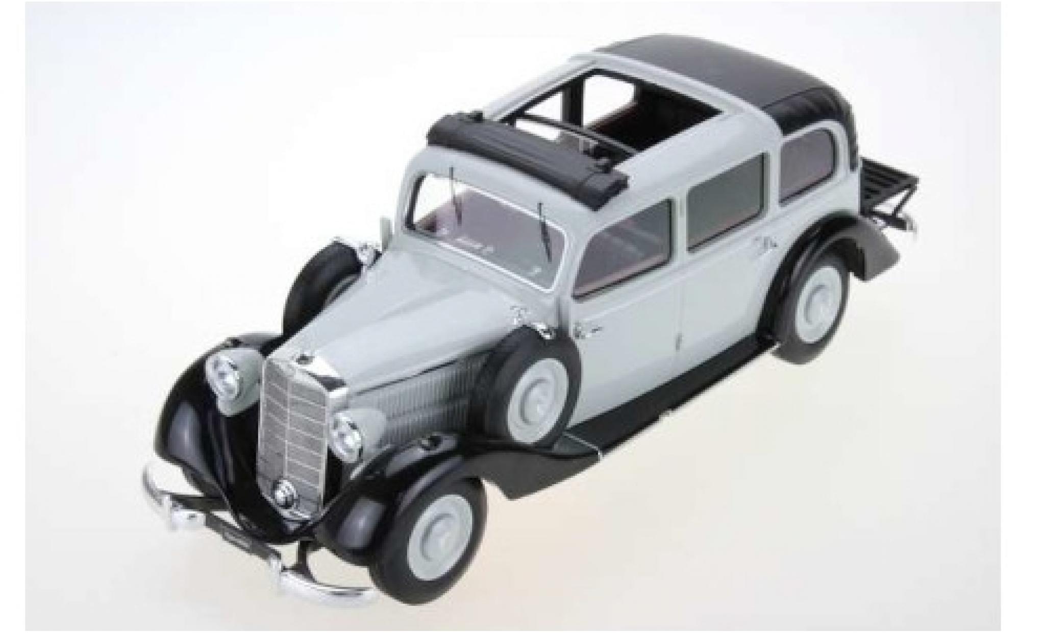 Mercedes 260 1/18 Triple 9 Collection D (W138) Pullman Landaulet grigio/nero 1936 ouverts/es Dachverdeck modellino in miniatura