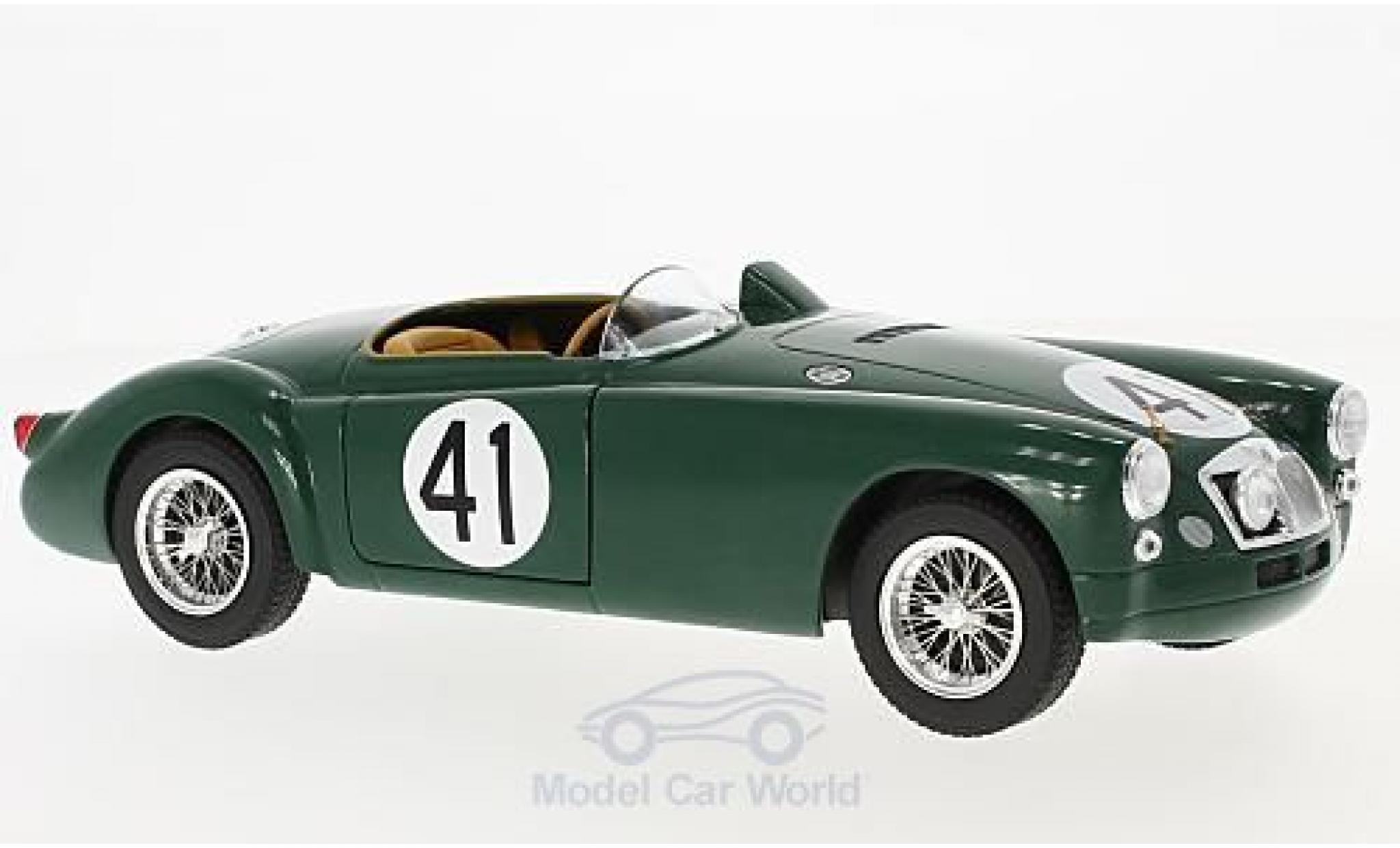 MG A 1/18 Triple 9 Collection EX182 RHD No.41 Cars Ltd. 24h Le Mans 1955 J.Lockett/K.Miles modellino in miniatura