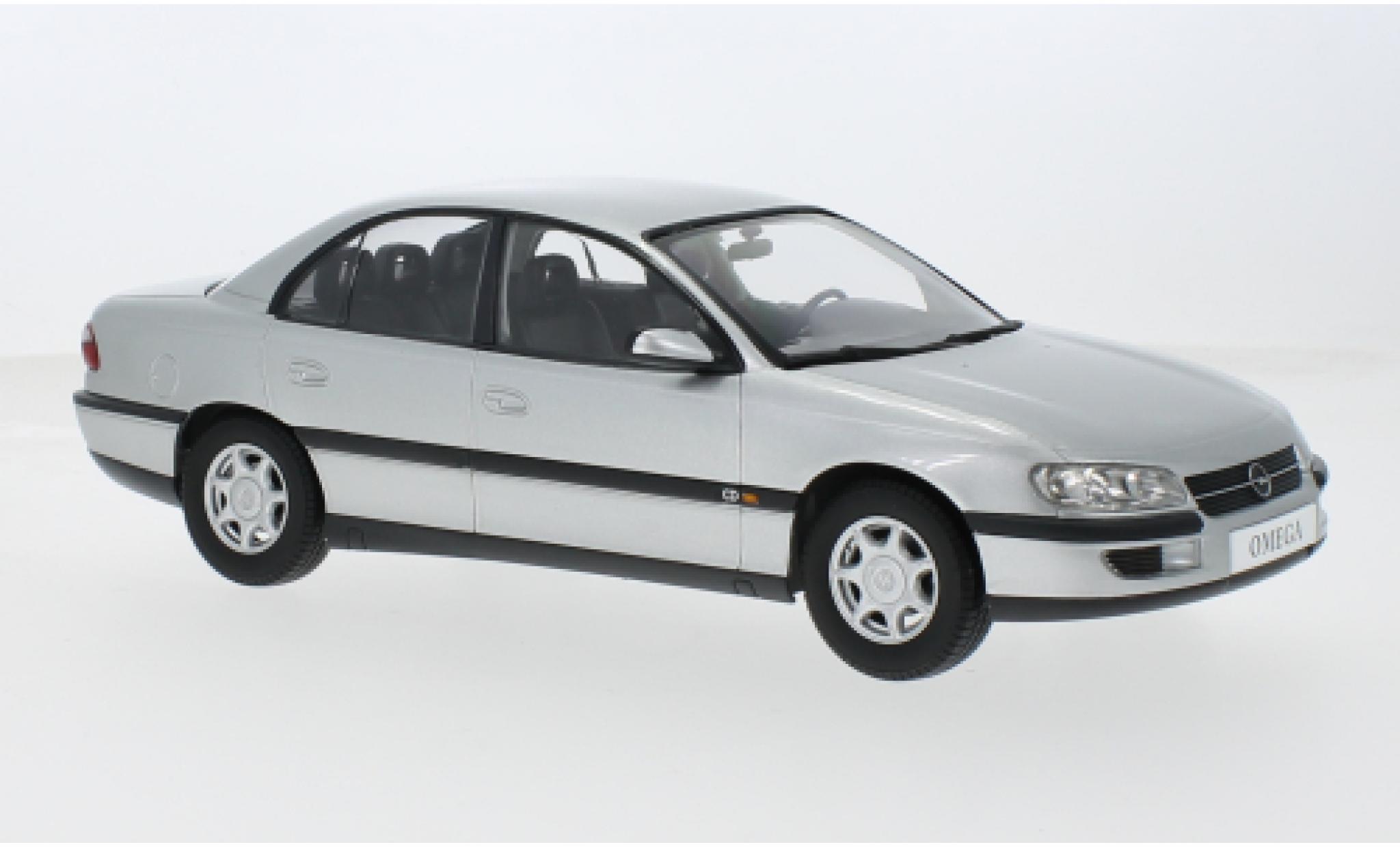 Opel Omega 1/18 Triple 9 Collection B silber 1996 1:18 modellino in miniatura