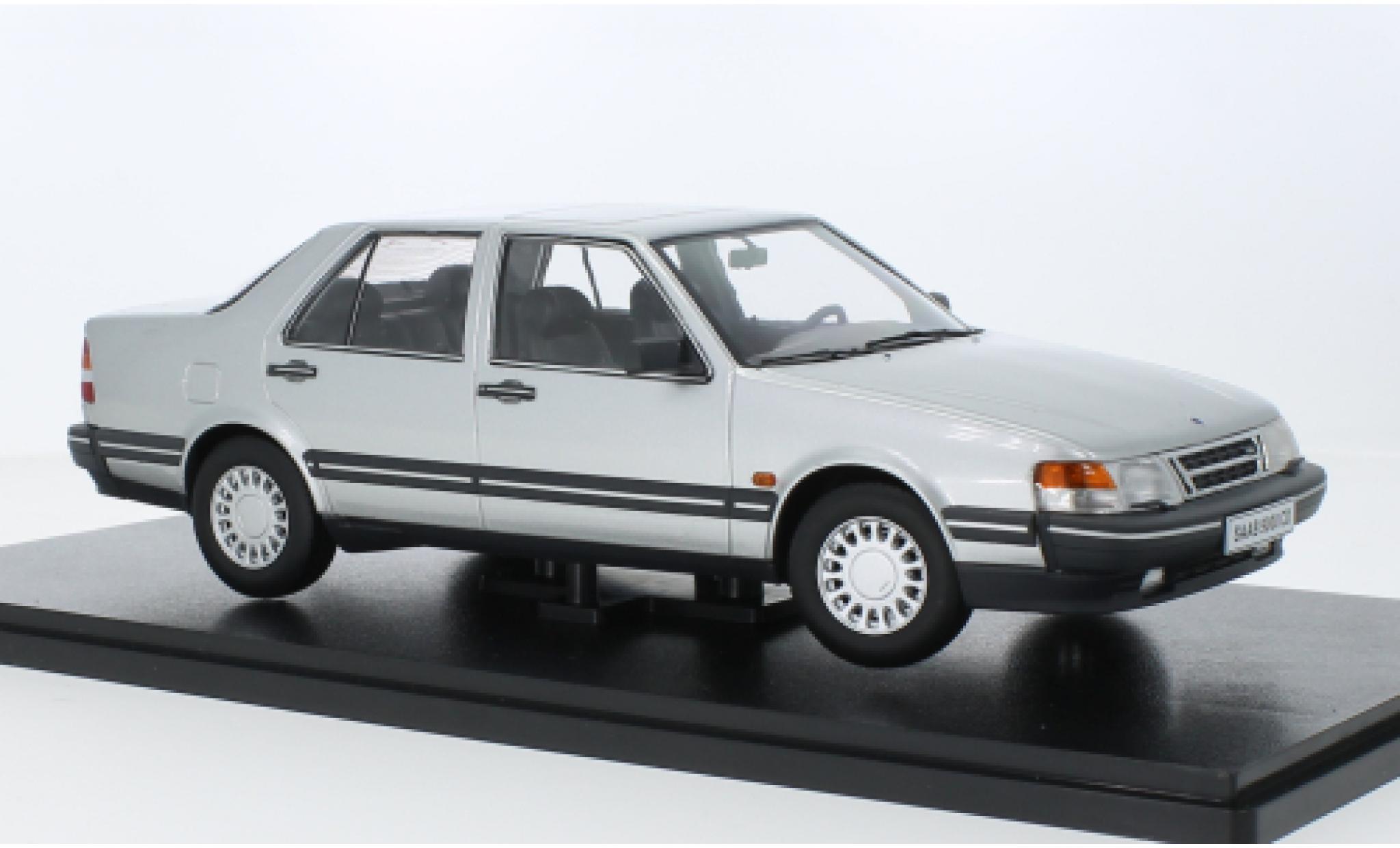 Saab 9000 1/18 Triple 9 Collection CD Turbo silber 1990 1:18 modellino in miniatura